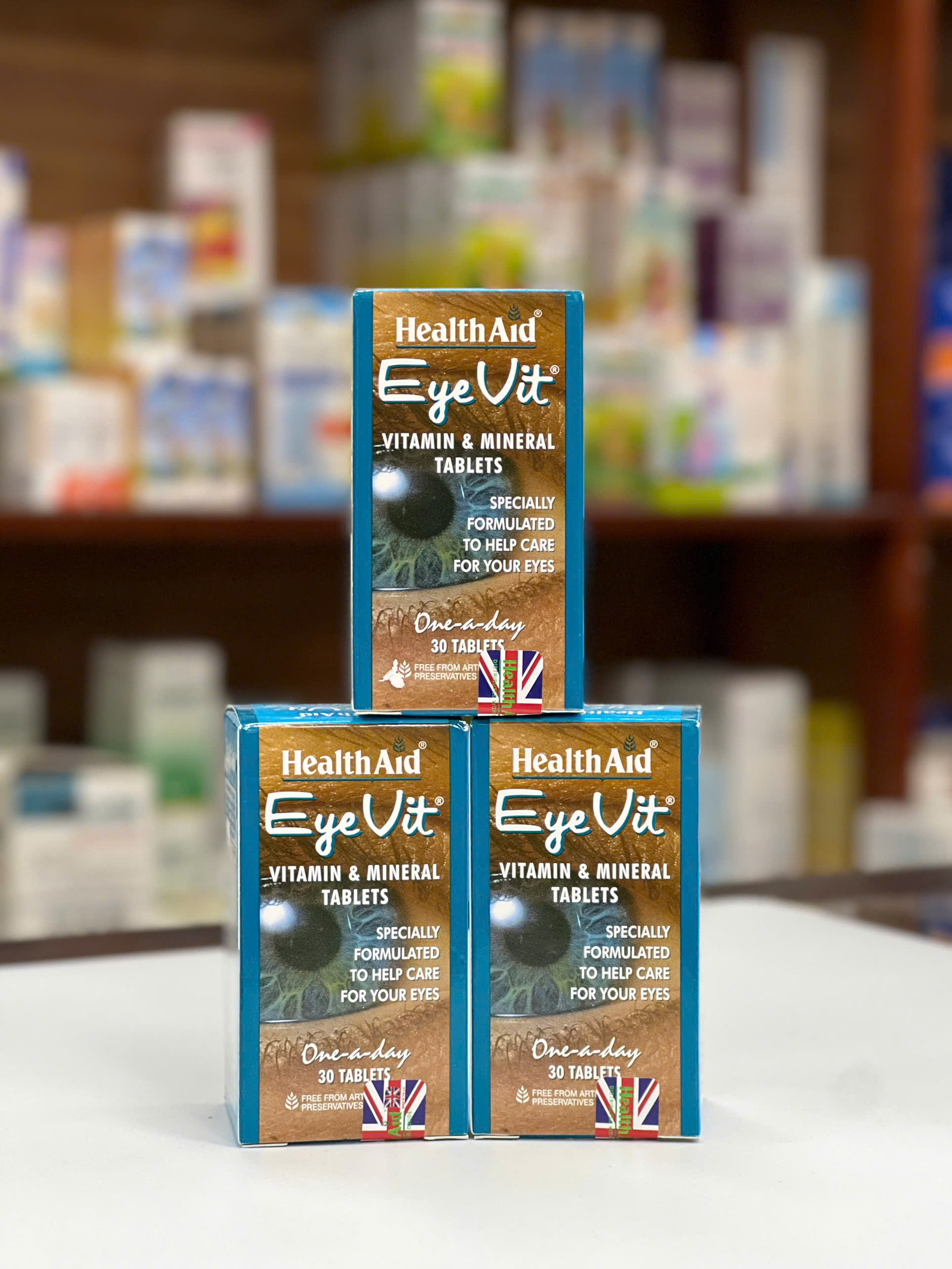 EyeVit Vitamin & Mineral Tablets Hỗ trợ thị lực
