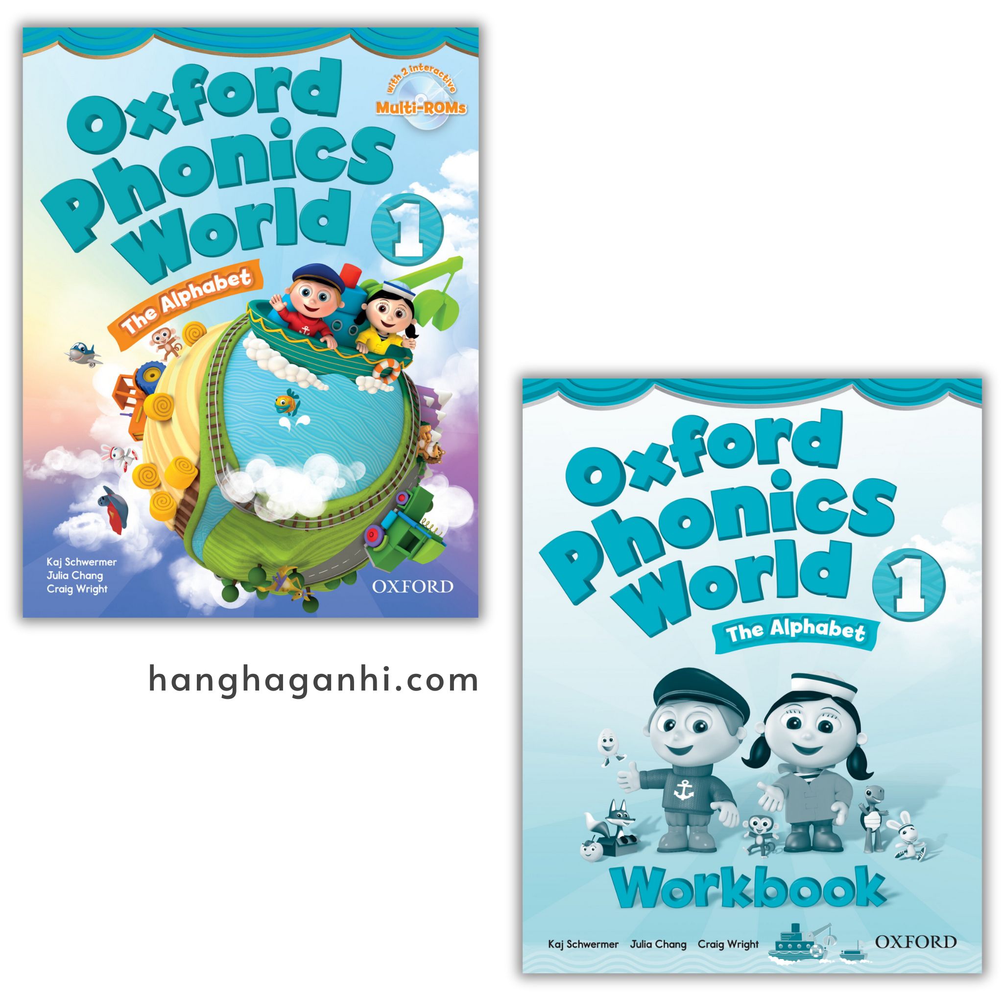 Oxford Phonics World level 1 ( SB-WB) – Tặng kèm File nghe và video