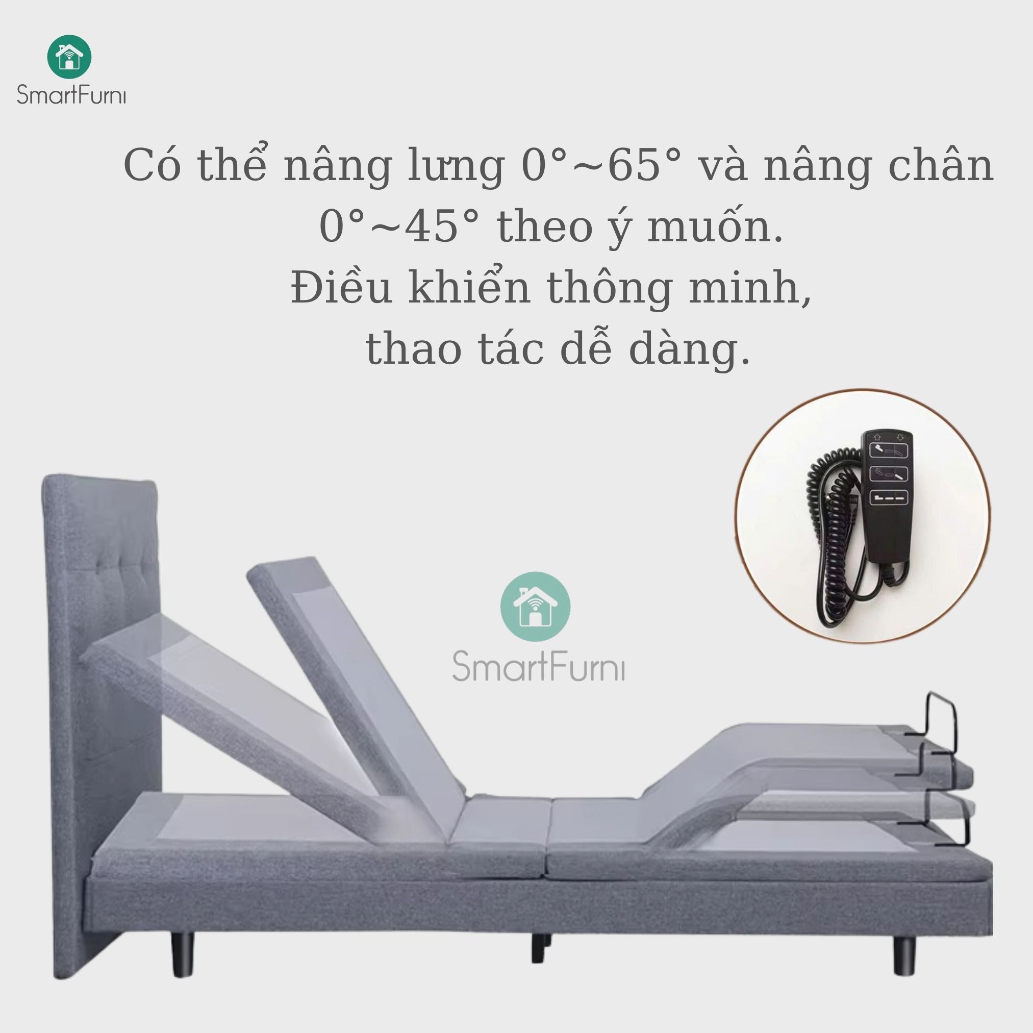 GIƯỜNG CÔNG THÁI HỌC - ĐA CHỨC NĂNG - GSM200 - LOẠI ĐƠN 90*200CM _thumbnail_12