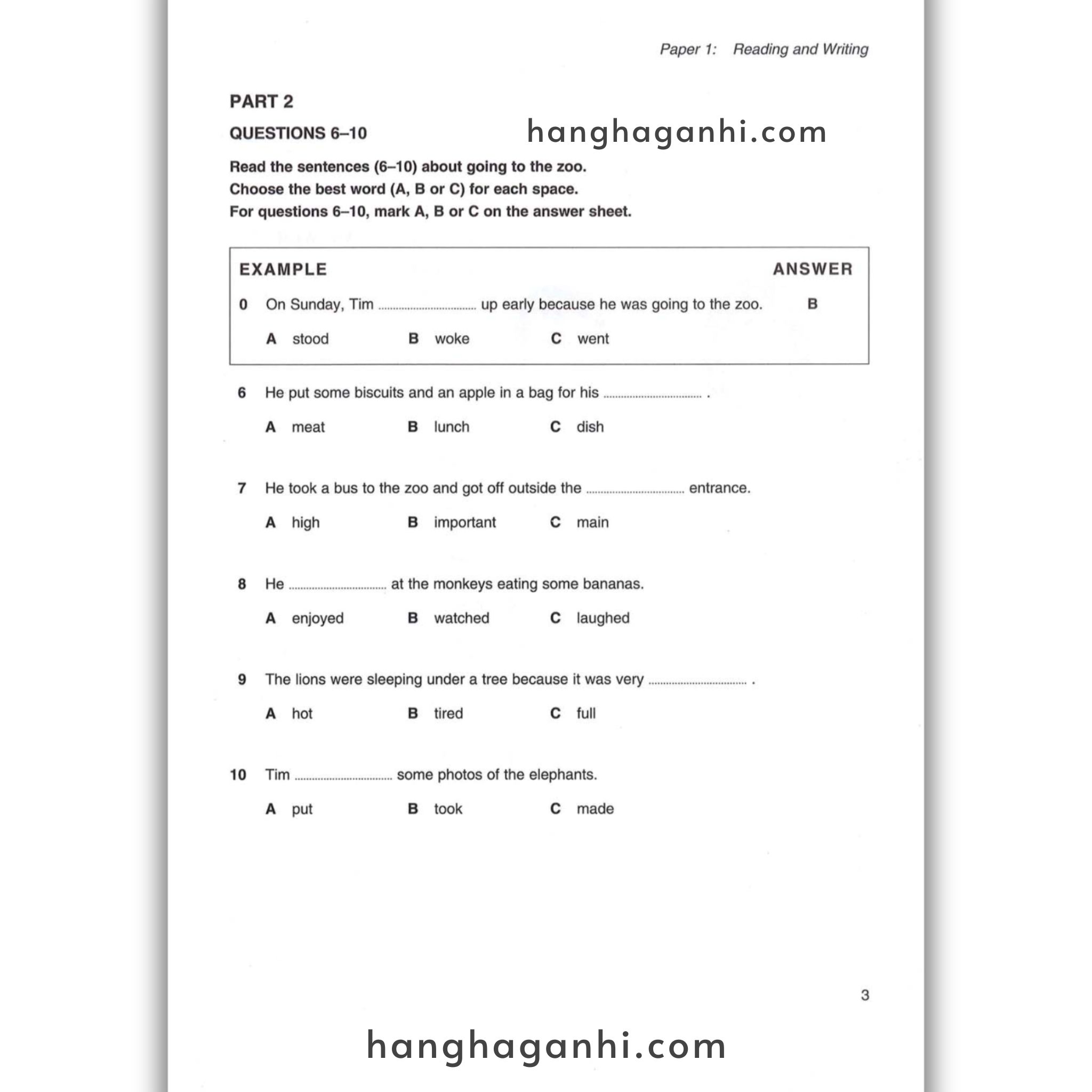Sách Cambridge Key English Test (Ket) 2 With Answers_thumbnail_6