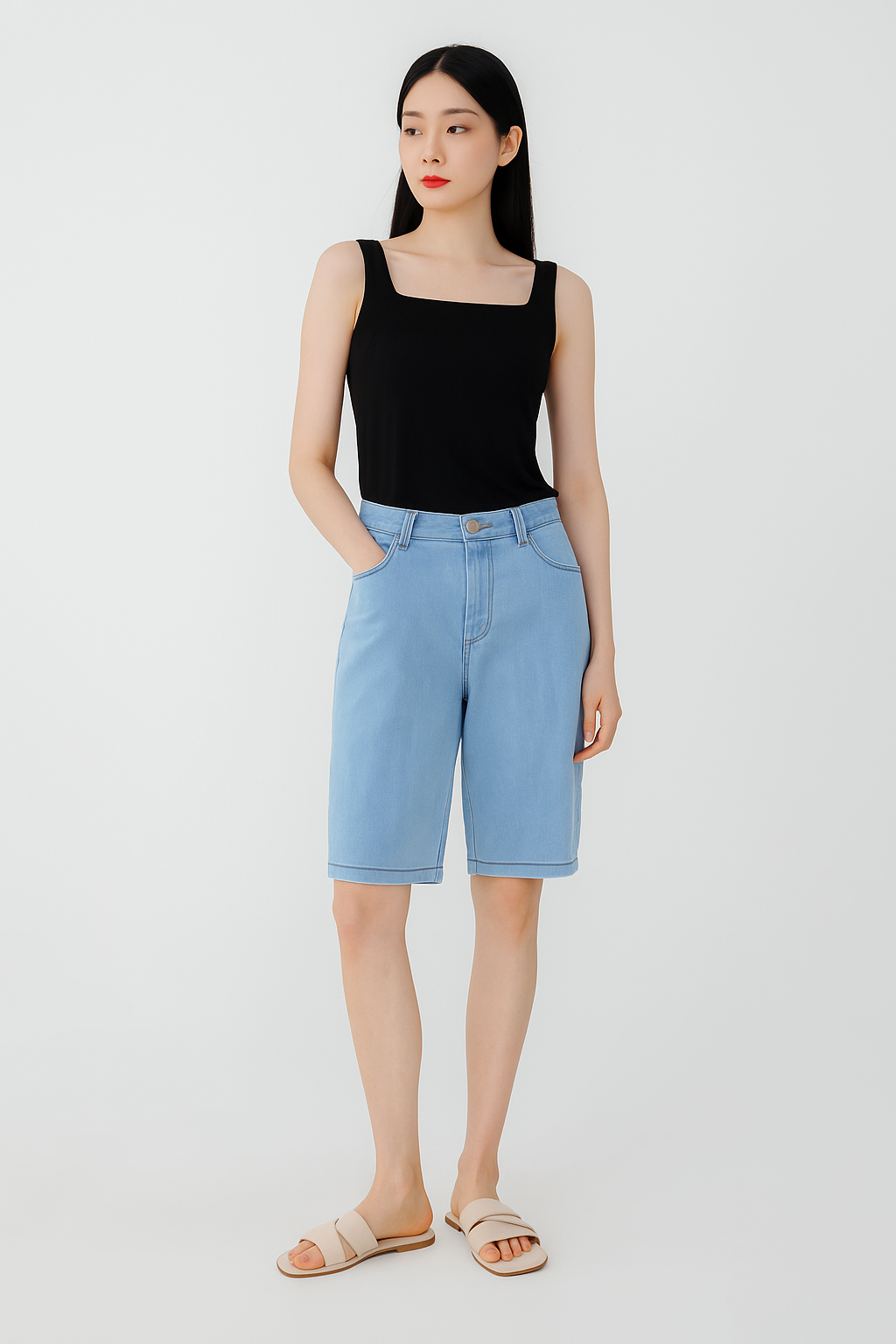 Q473 Quần đùi Jeans_thumbnail_1