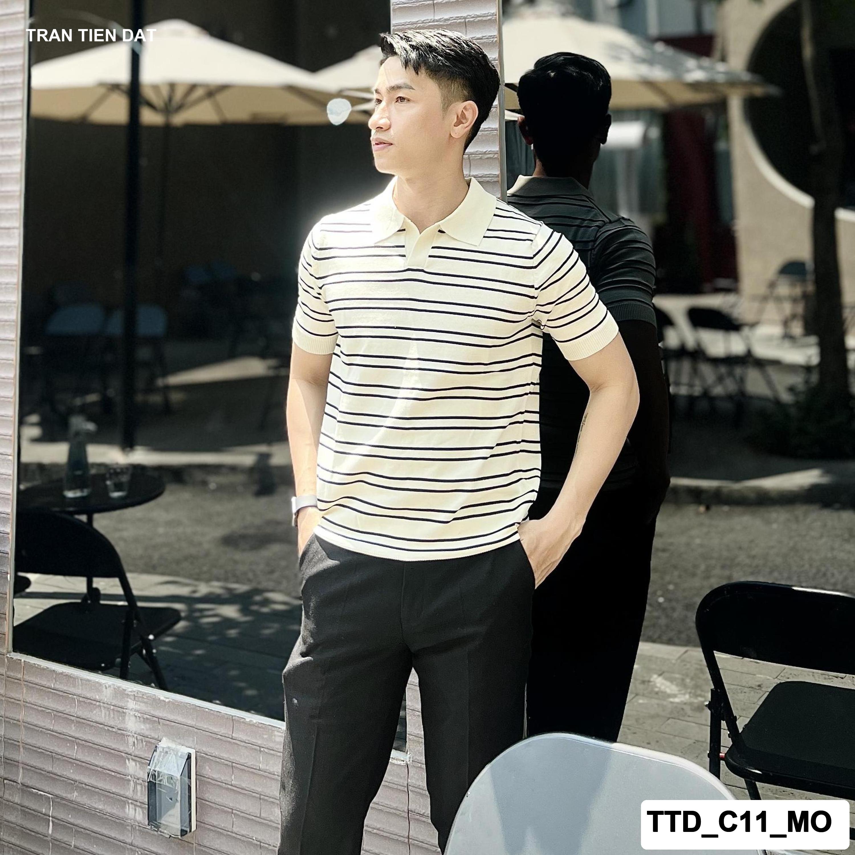 TTD_C11 - Áo Polo Nam Cao Cấp Mềm Mịn  Chất liệu dệt kim  C11_thumbnail_2