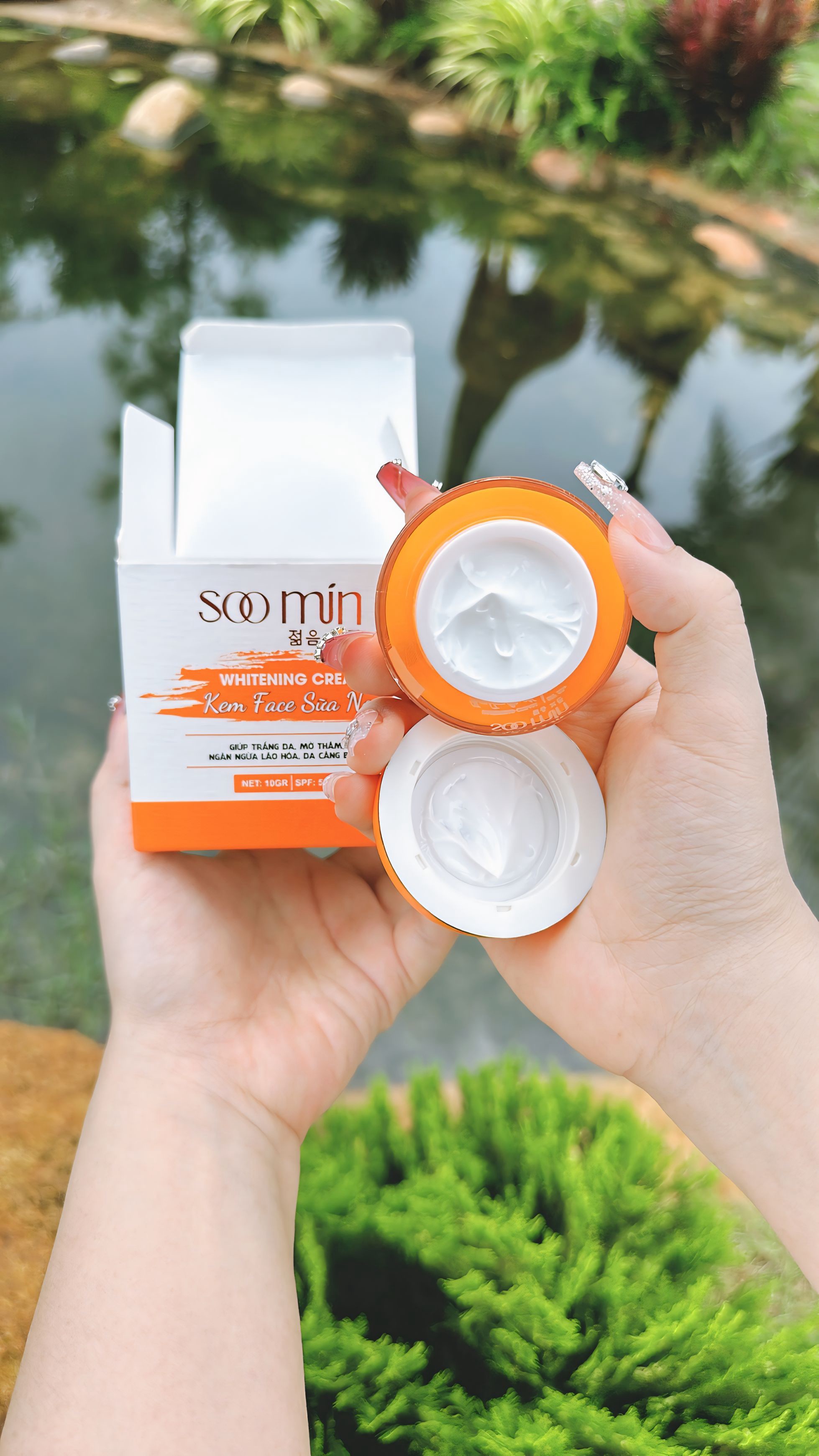 Kem Face Sữa Non SooMin – Dưỡng Trắng Da, Mờ Thâm, Căng Bóng Tự Nhiên_thumbnail_6