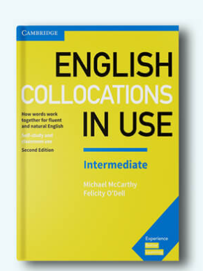 Sách - English Collocations in Use (Second Edition): Intermediate  - Bản in màu lazer đẹp