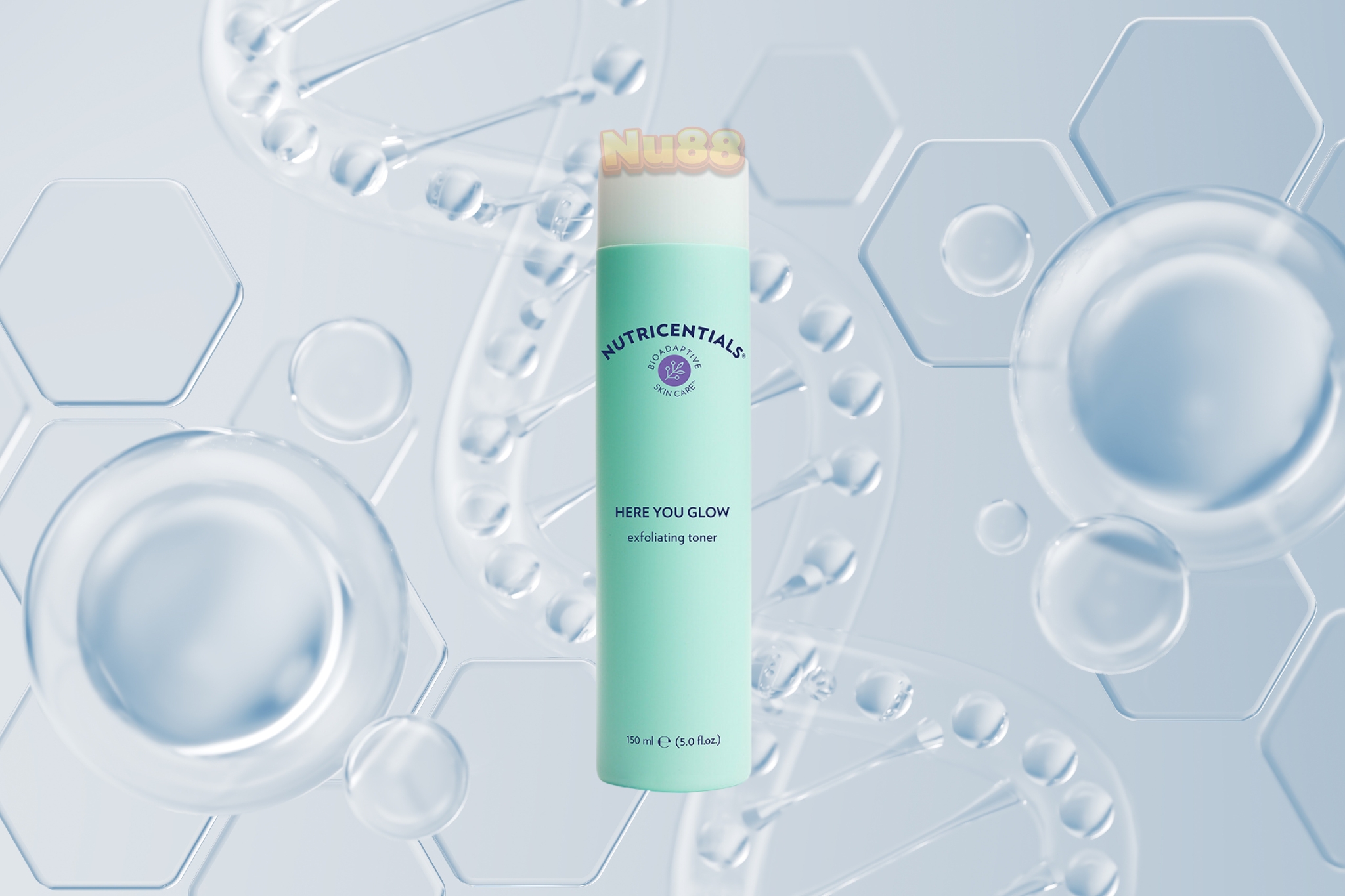 Nước hoa hồng Here You Glow Exfoliating Toner Nuskin
