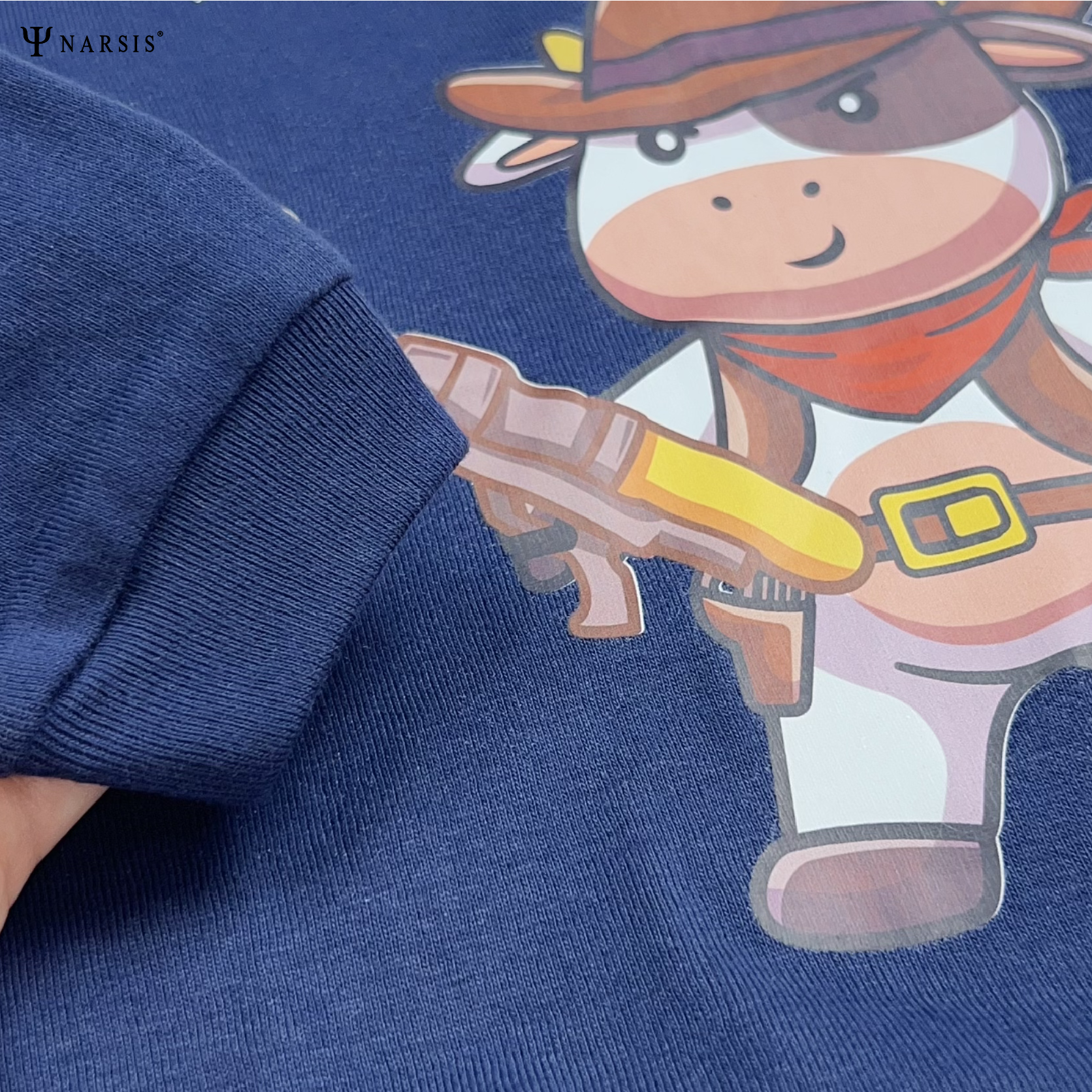 Trang phục bé trai Narsis KE2098 phối màu hiện đại, chất liệu mềm mại, thoáng khí._thumbnail_3