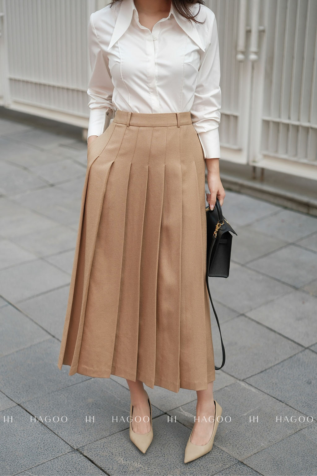 Chân váy xếp ly cạp rời HAGOO_thumbnail_2