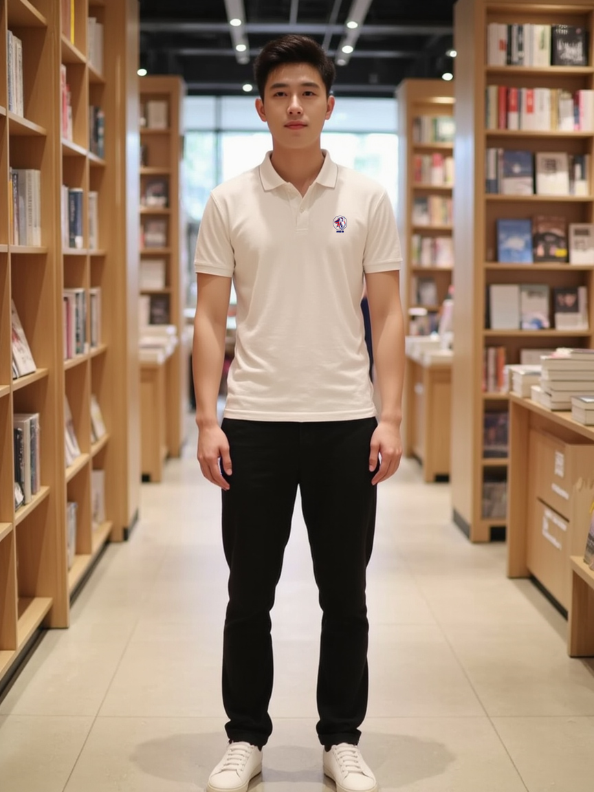 Áo polo nam form vừa 1895 Miucho Iconic vải cá sấu đứng form thoáng mát in basic_thumbnail_7
