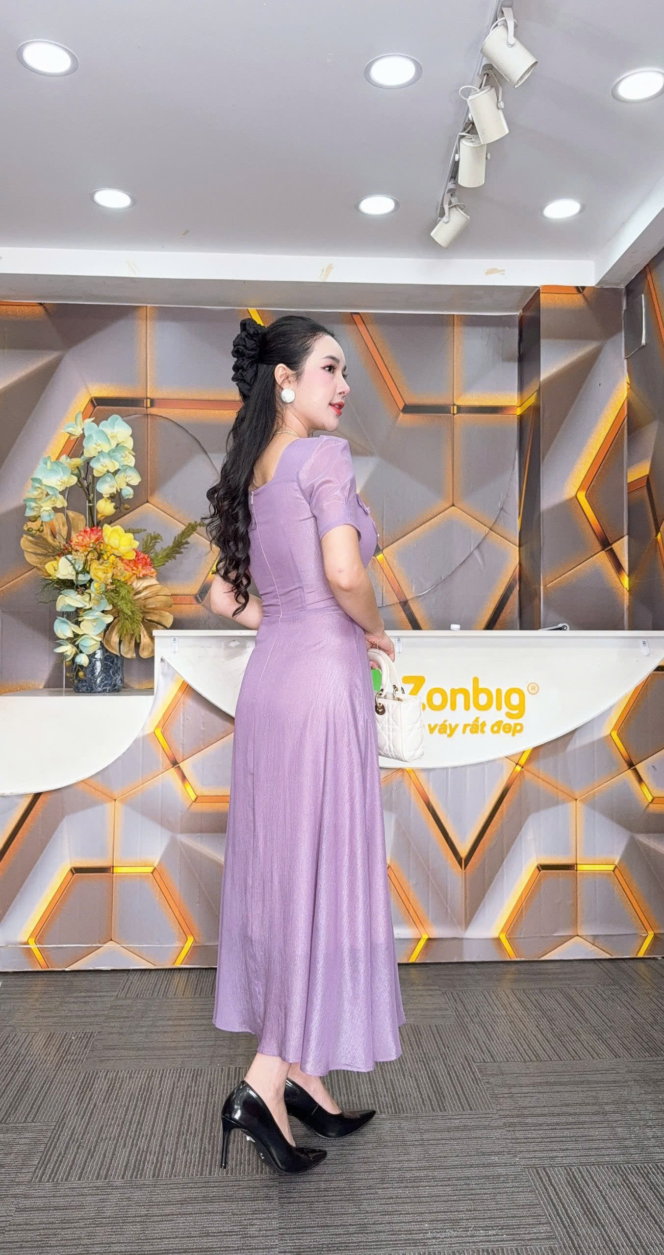 Đầm xòe - Y1929 - Thương hiệu Zonbig_thumbnail_2