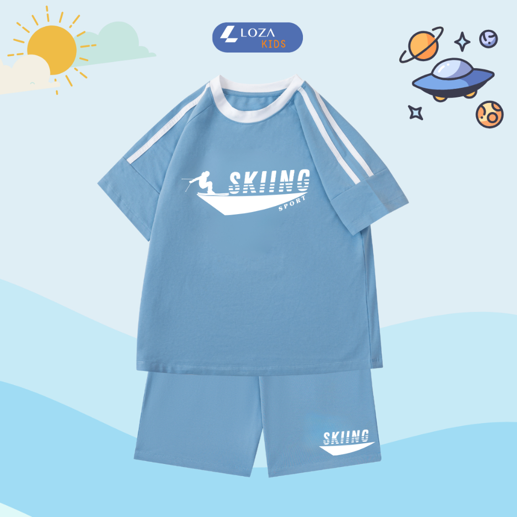 Đồ bộ bé trai phối viền SKIING SPORT - Loza BF373_thumbnail_2