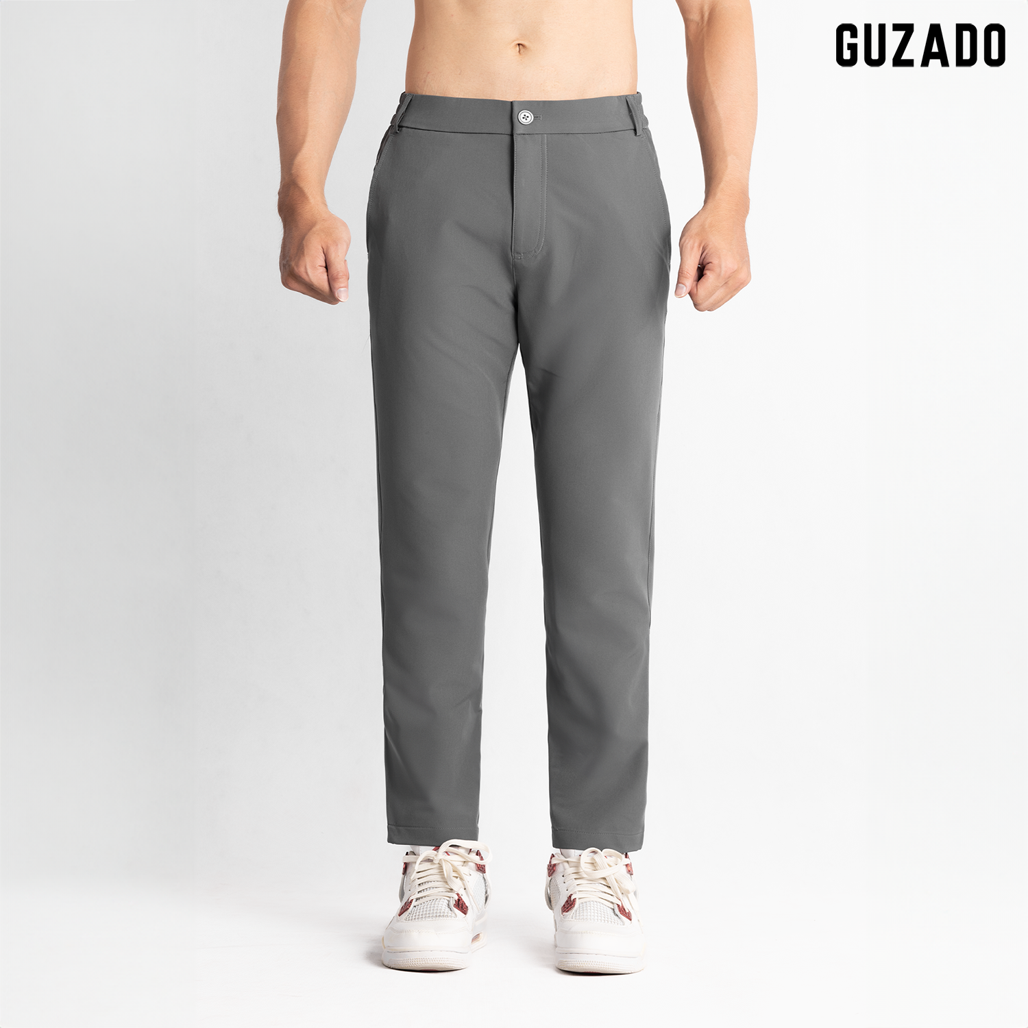 Quần Âu Nam GUZADO Cao Cấp , Cạp Cúc GDC03_thumbnail_18