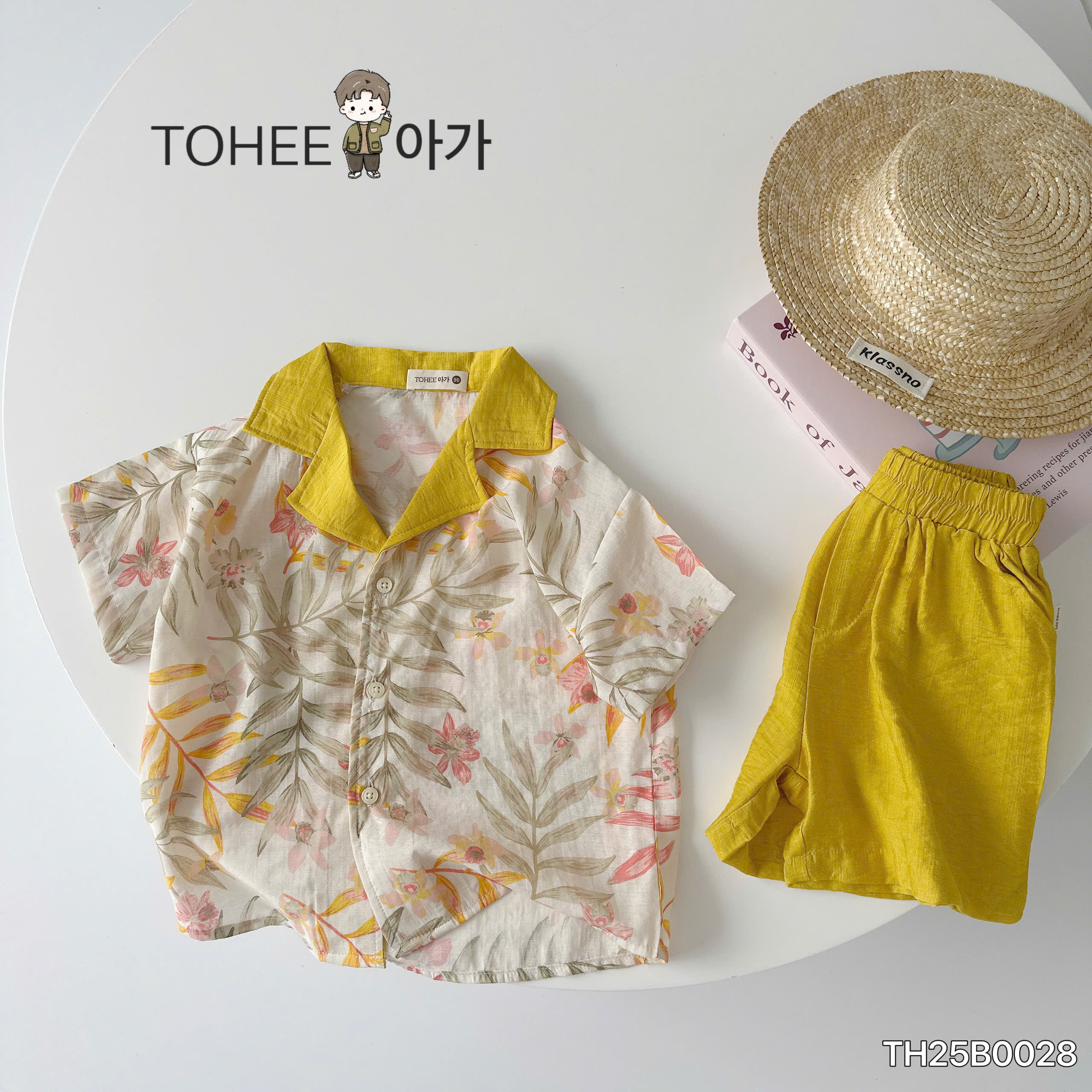 S40 SET BỘ BÉ TRAI LINEN VÀNG_thumbnail_3