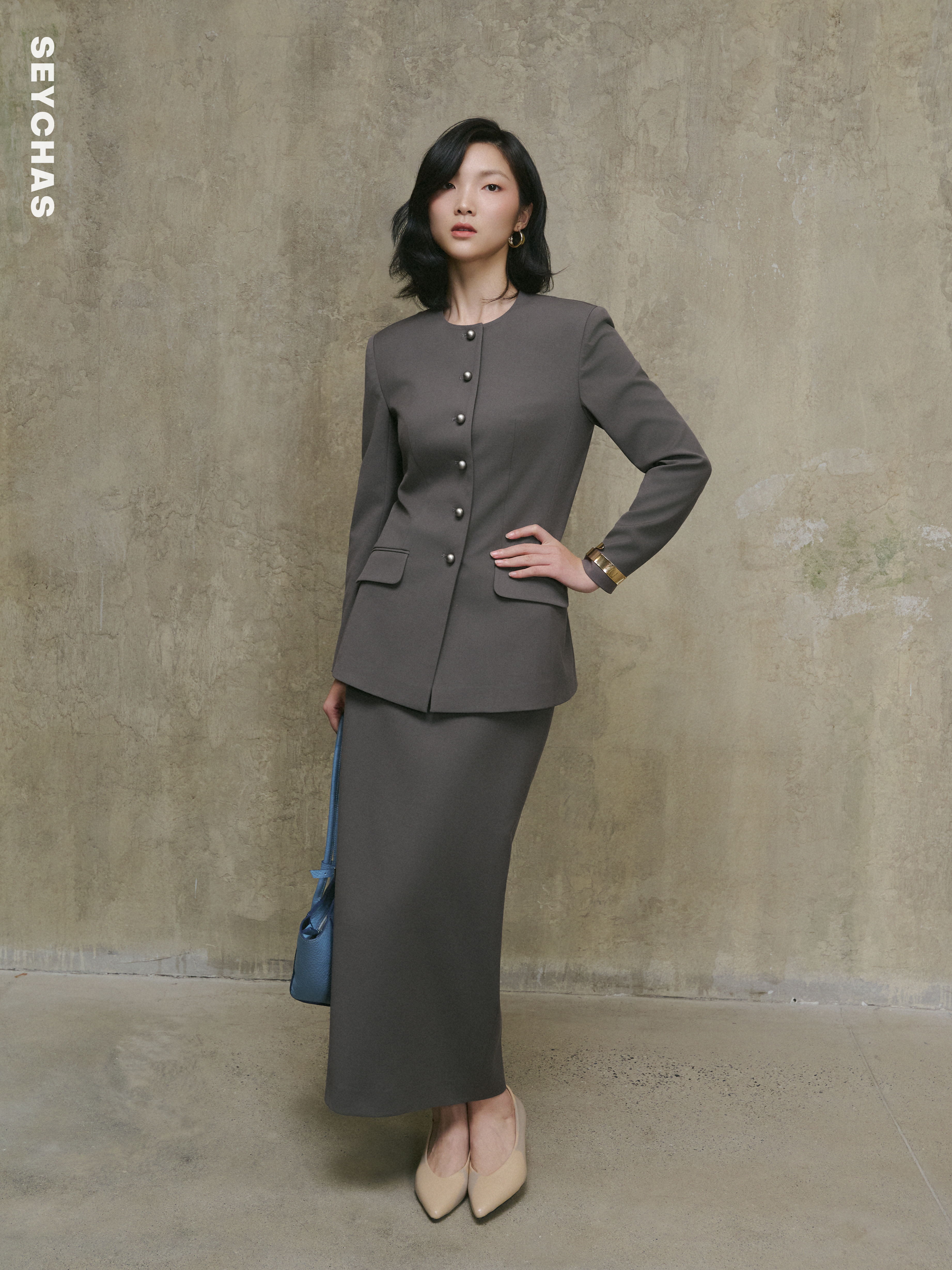 CHINO SKIRT - Taupe_thumbnail_1