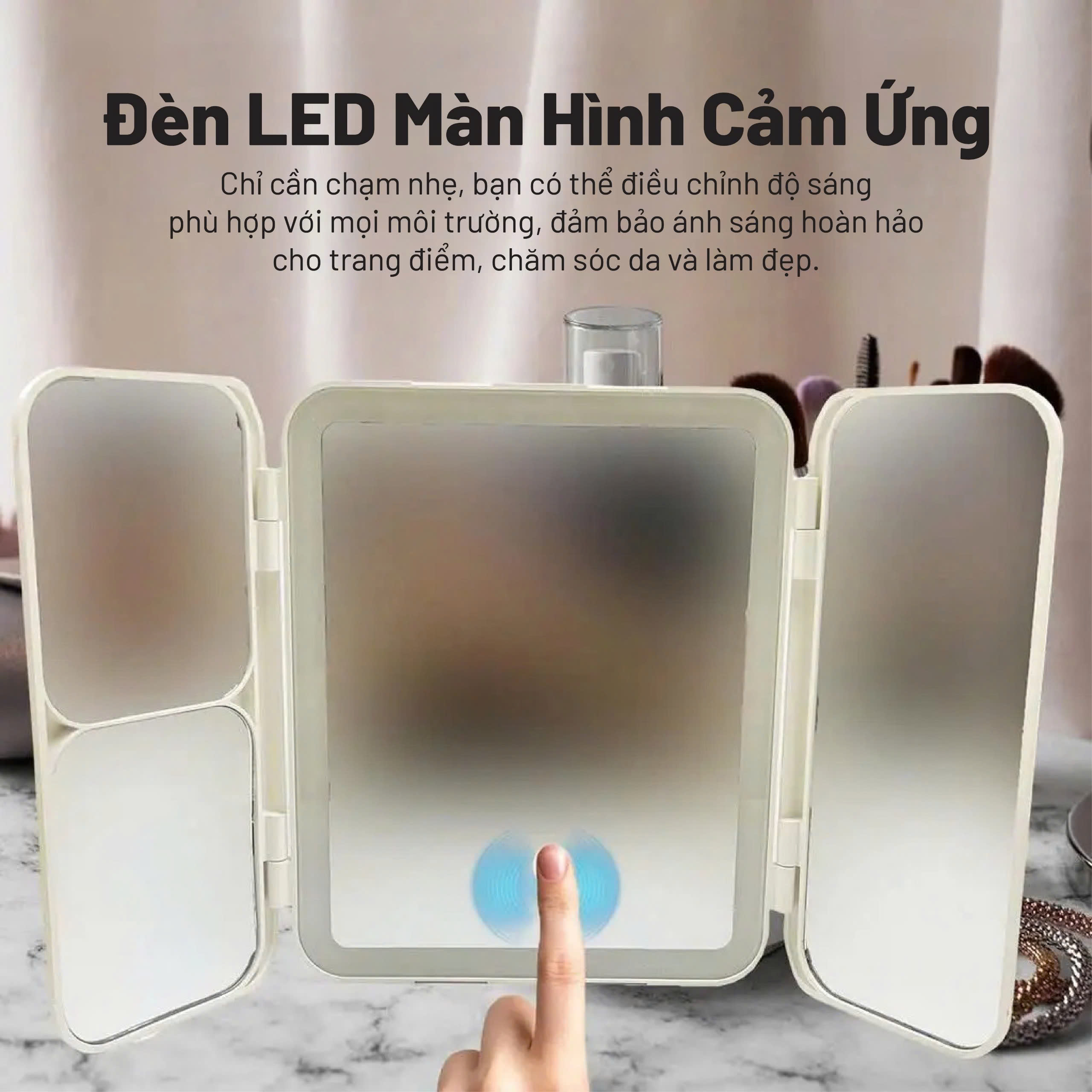 Gương trang điểm có đèn Hyundai FC-051-WH_thumbnail_11