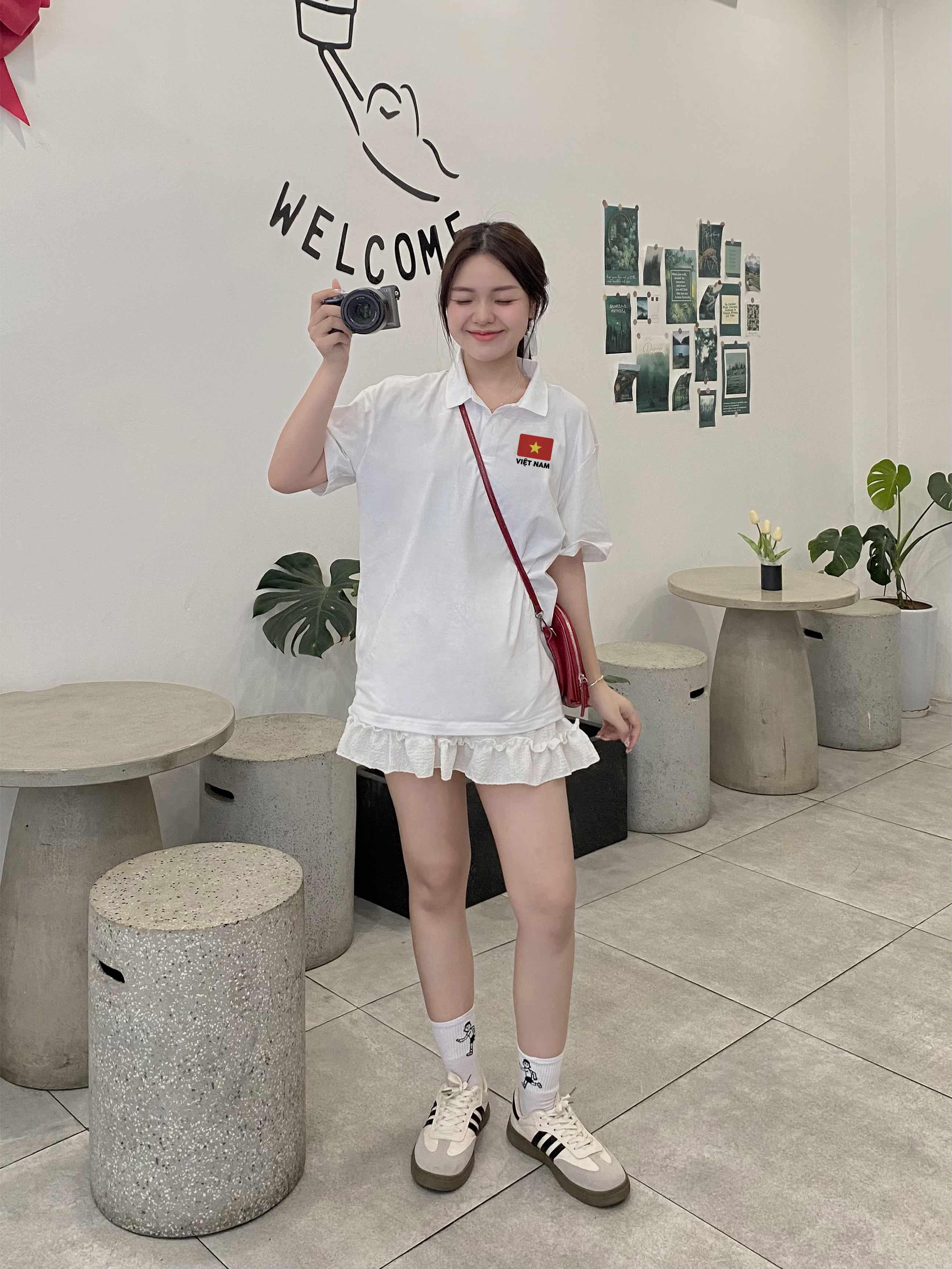 Áo polo nữ form rộng Việt Nam tôi yêu 2114 Miucho vải cotton 4c thoáng mát in mix_thumbnail_4