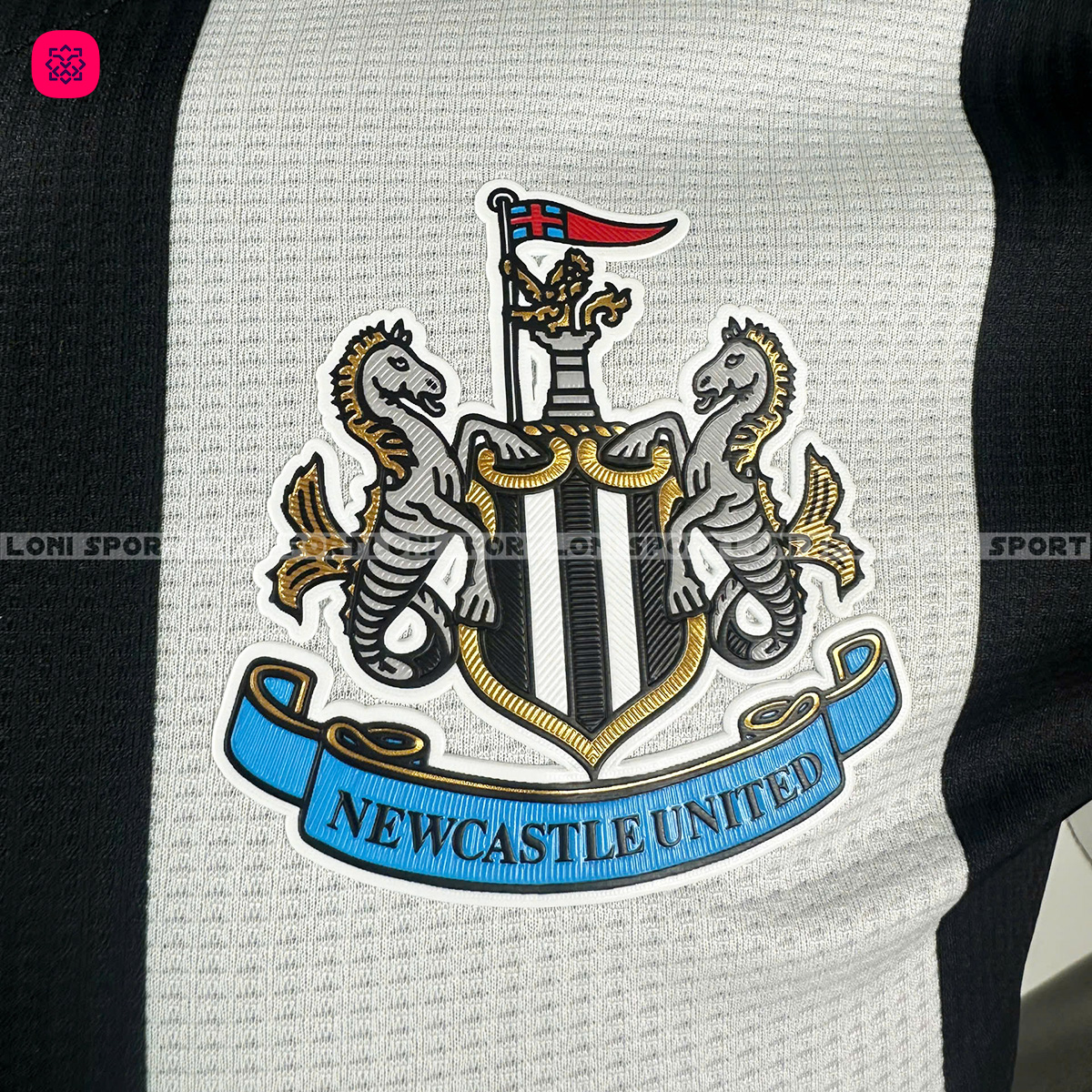 Áo Newcastle sân nhà trắng đen 24/25 SF_thumbnail_4
