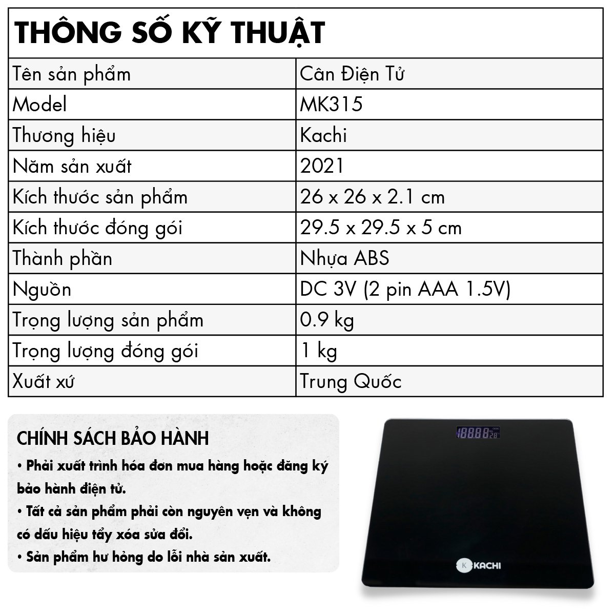 Cân Điện Tử Kachi MK315_thumbnail_8