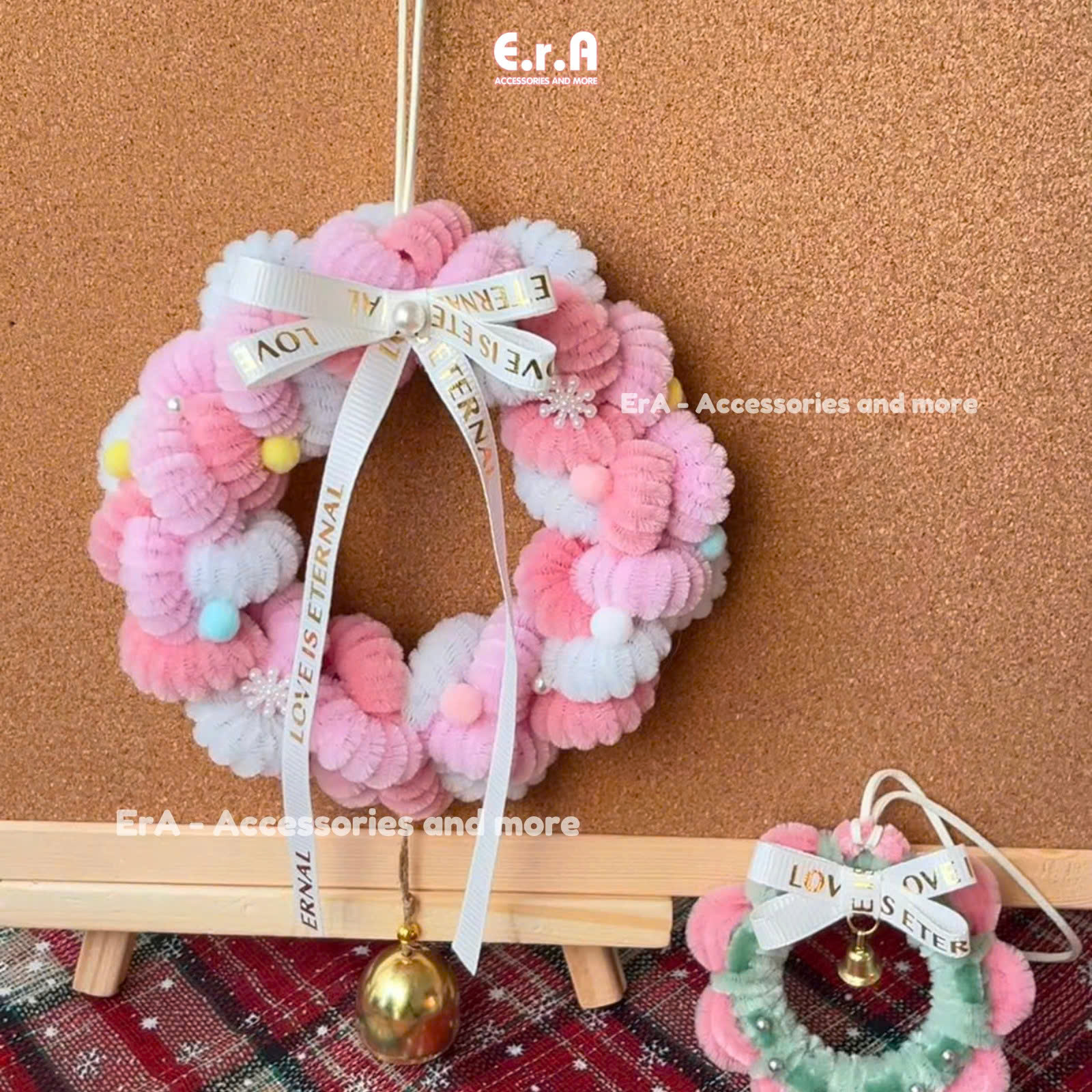 Vòng Nguyệt Quế Noel Kẽm Nhung_thumbnail_7