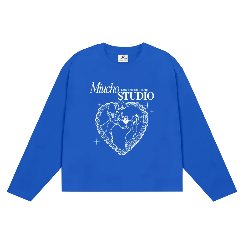 Áo thun boxy tay dài classic style 2640 Miucho chuẩn form tôn dáng vải cotton thoáng mát co giãn_thumbnail_11