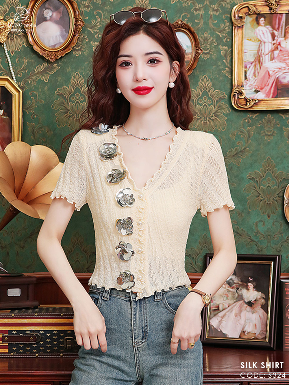 Áo Nữ Quảng Châu S324 9153_thumbnail_6