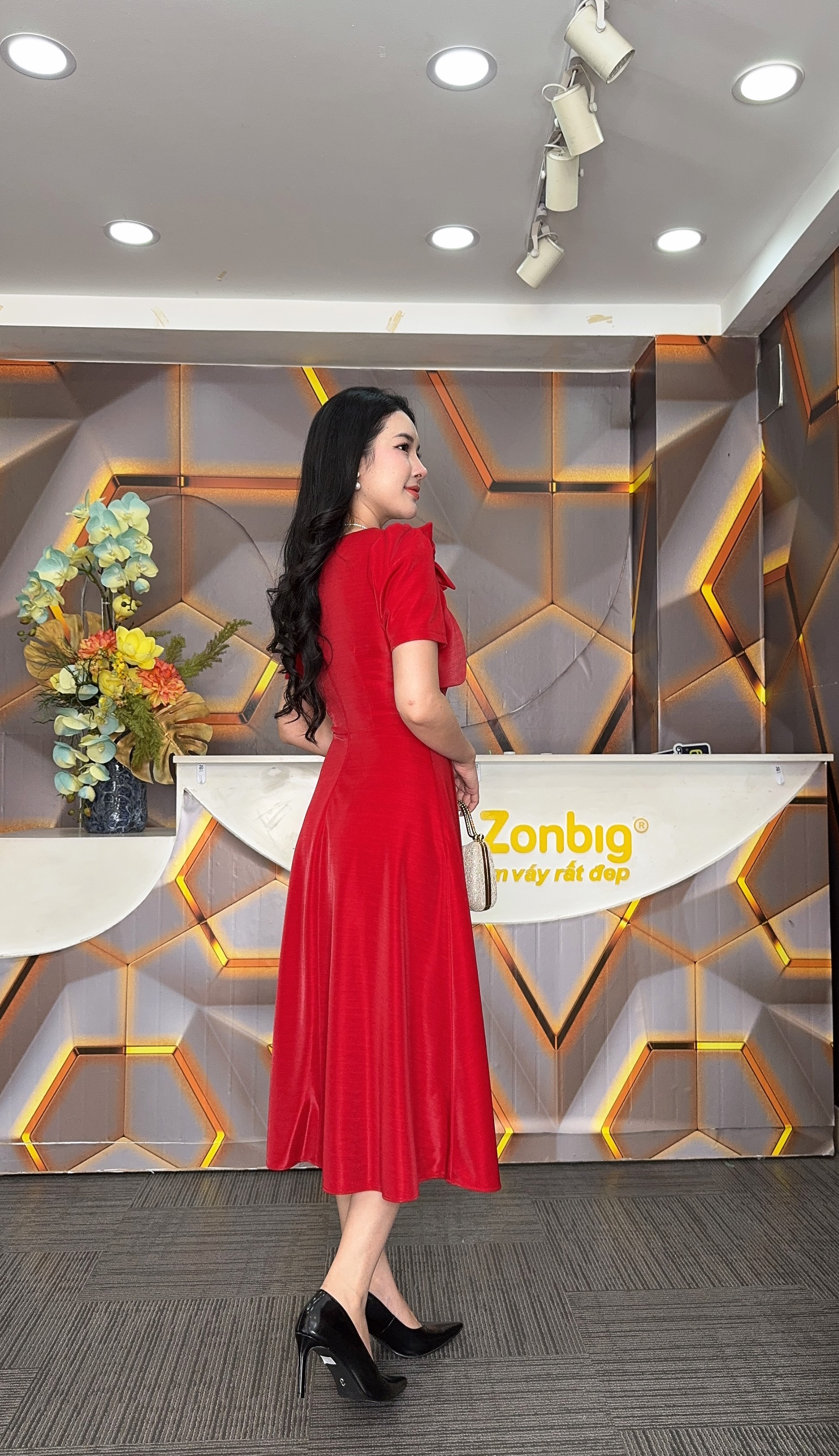 Đầm xòe - Y1897 - Thương hiệu Zonbig_thumbnail_2