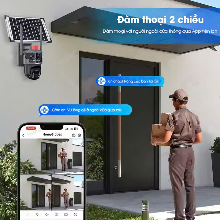 Camera Năng Lượng Mặt Trời 4G 2 Ống Kính – TQ20E PTZ Siêu Rộng 3 Màn Hình_thumbnail_3