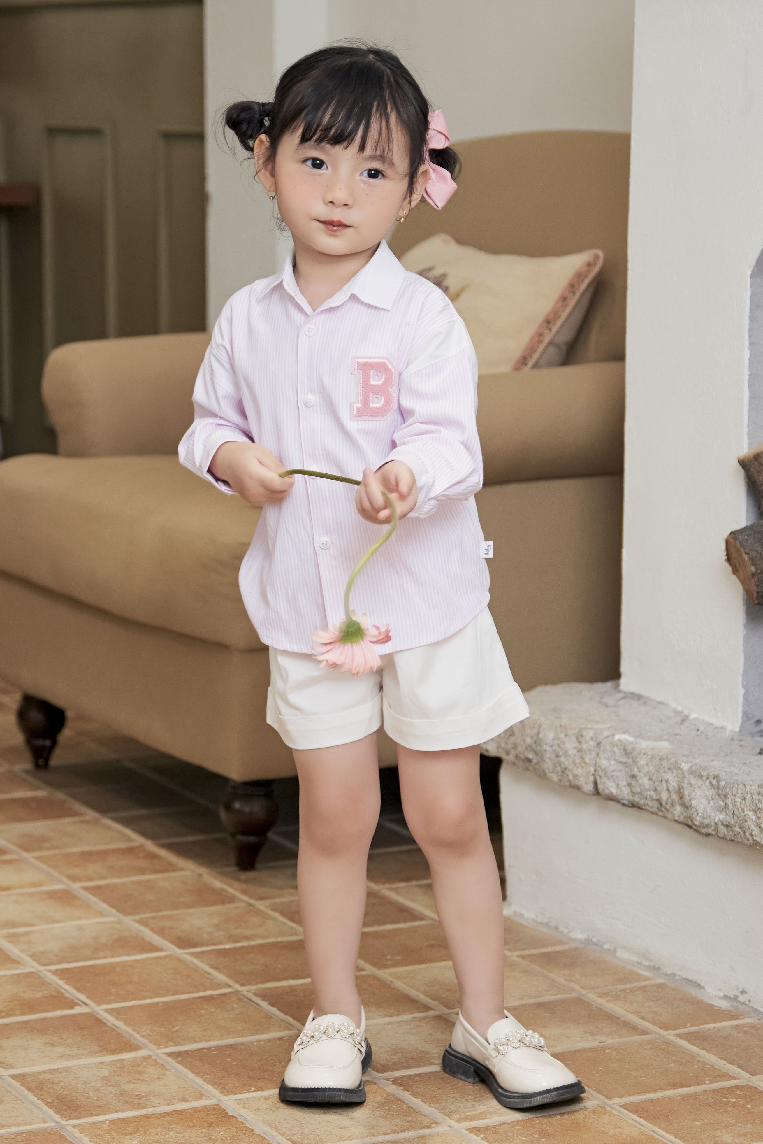 Sơ mi kẻ phối màu stick chữ nổi_thumbnail_3