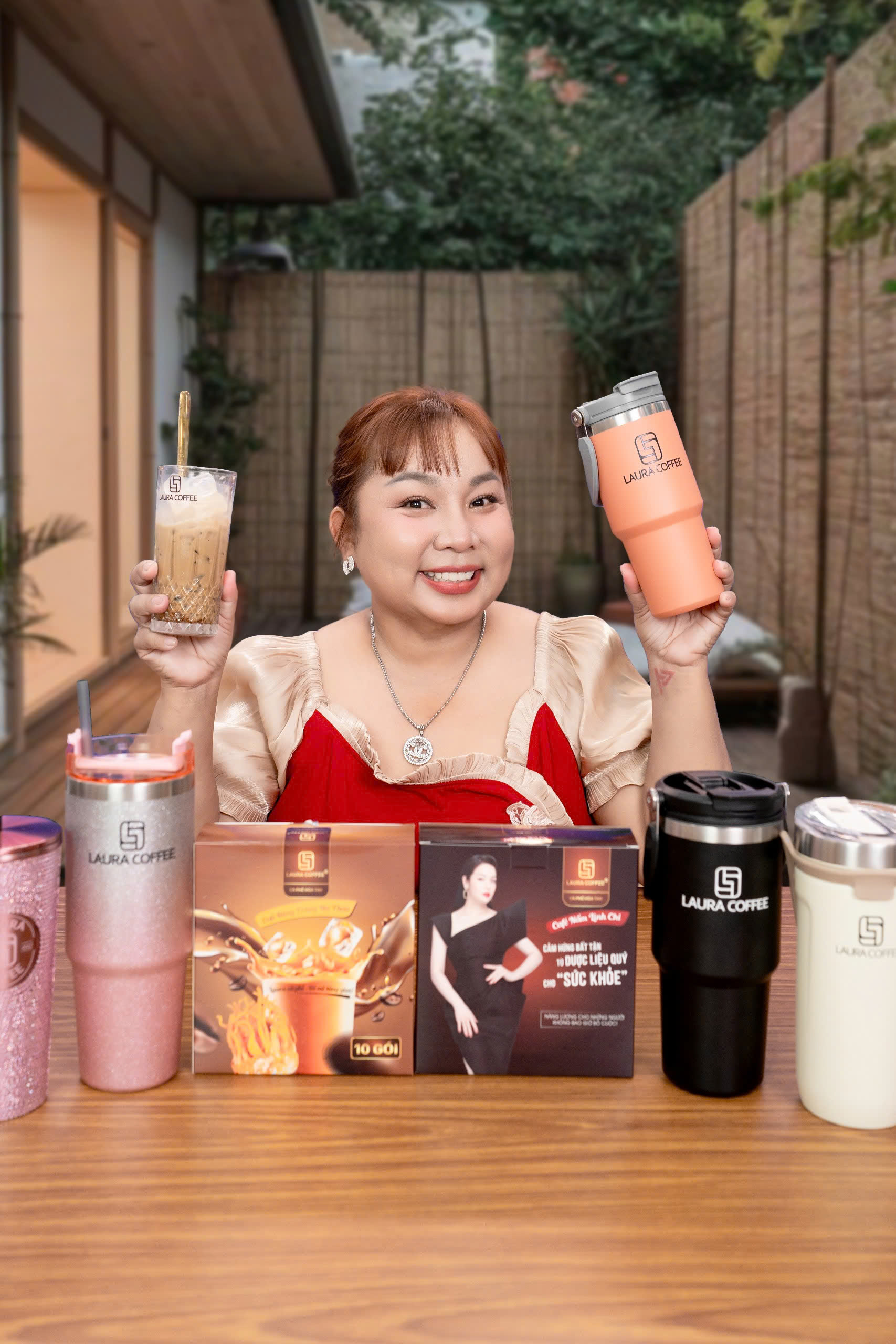 Combo 6 Hộp Cà phê Tặng 1 Ly giữ nhiệt quai xách 740ml_thumbnail_2