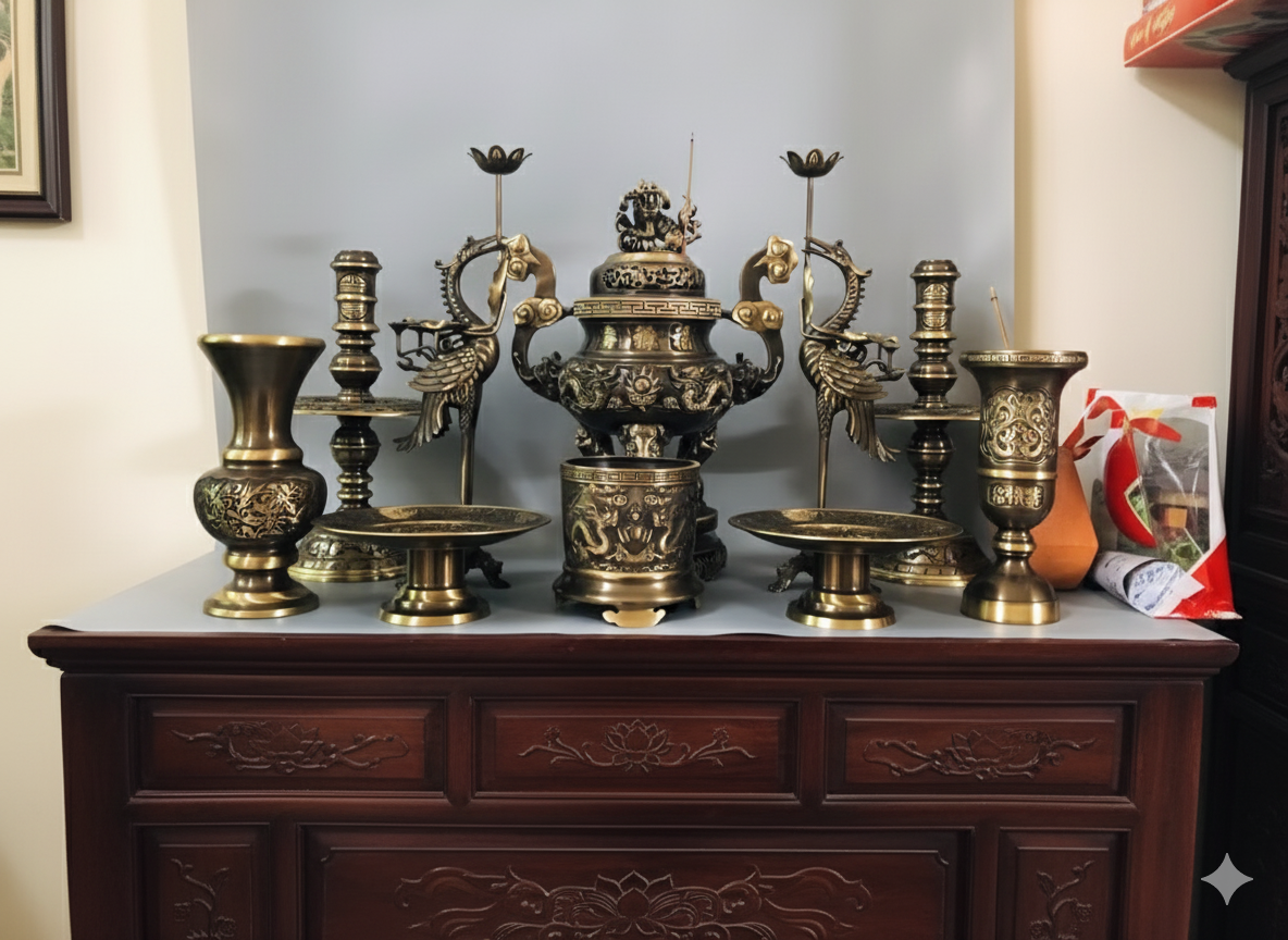 bộ thờ ngũ sự_0