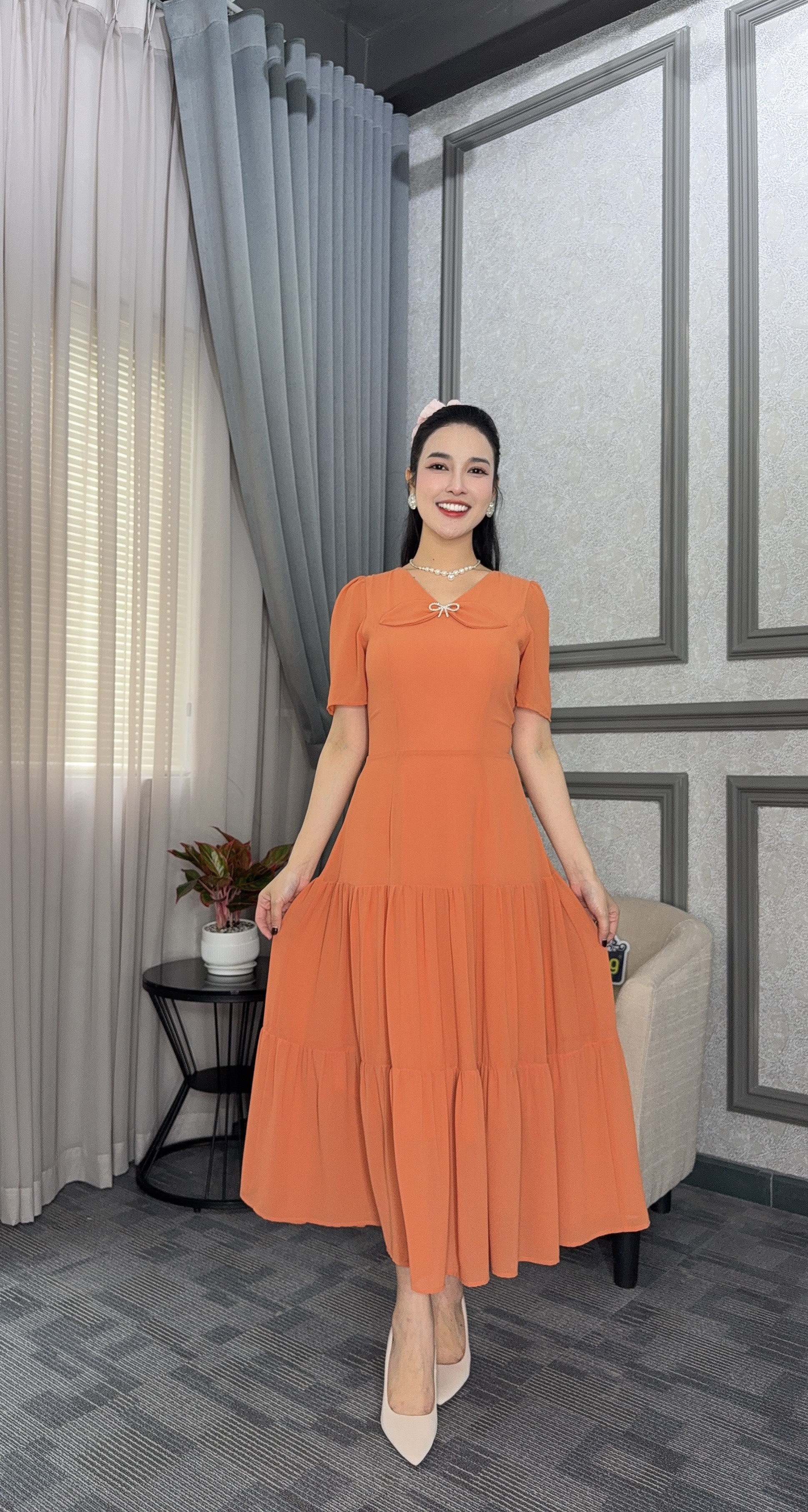 Đầm xòe - Y1981 - Thương hiệu Zonbig_thumbnail_4