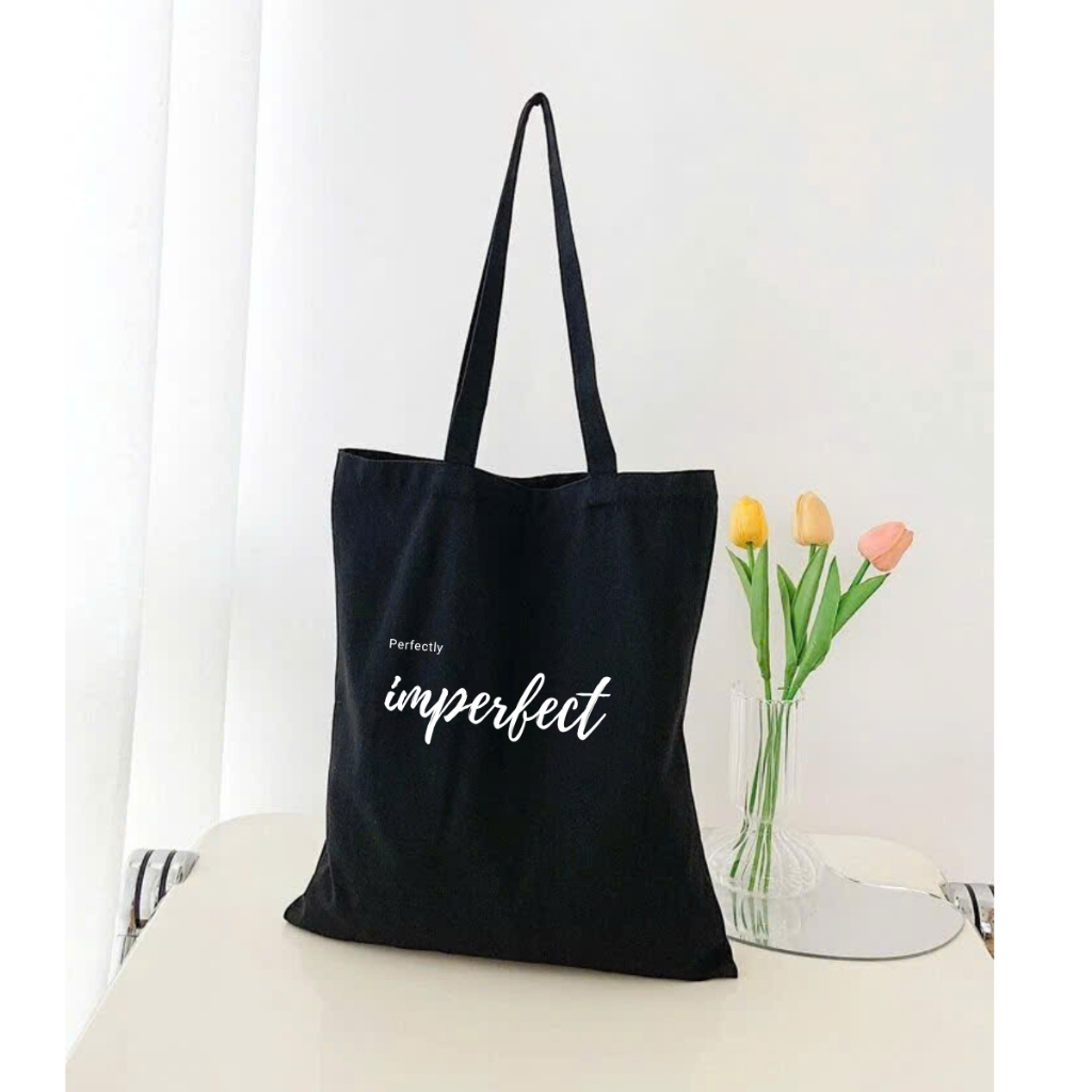 Túi Tote Vải Canvas phong cách Hàn Quốc  túi đi học, túi đi chơi  kích thước 33x37cm đựng vừa A4 mã TOTE04_thumbnail_1