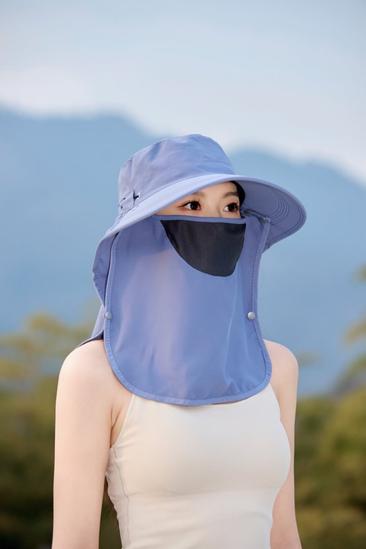 Mũ bucket Golf Hàn Quốc có che gáy & che mặt dành cho nữ HZ2515_thumbnail_10