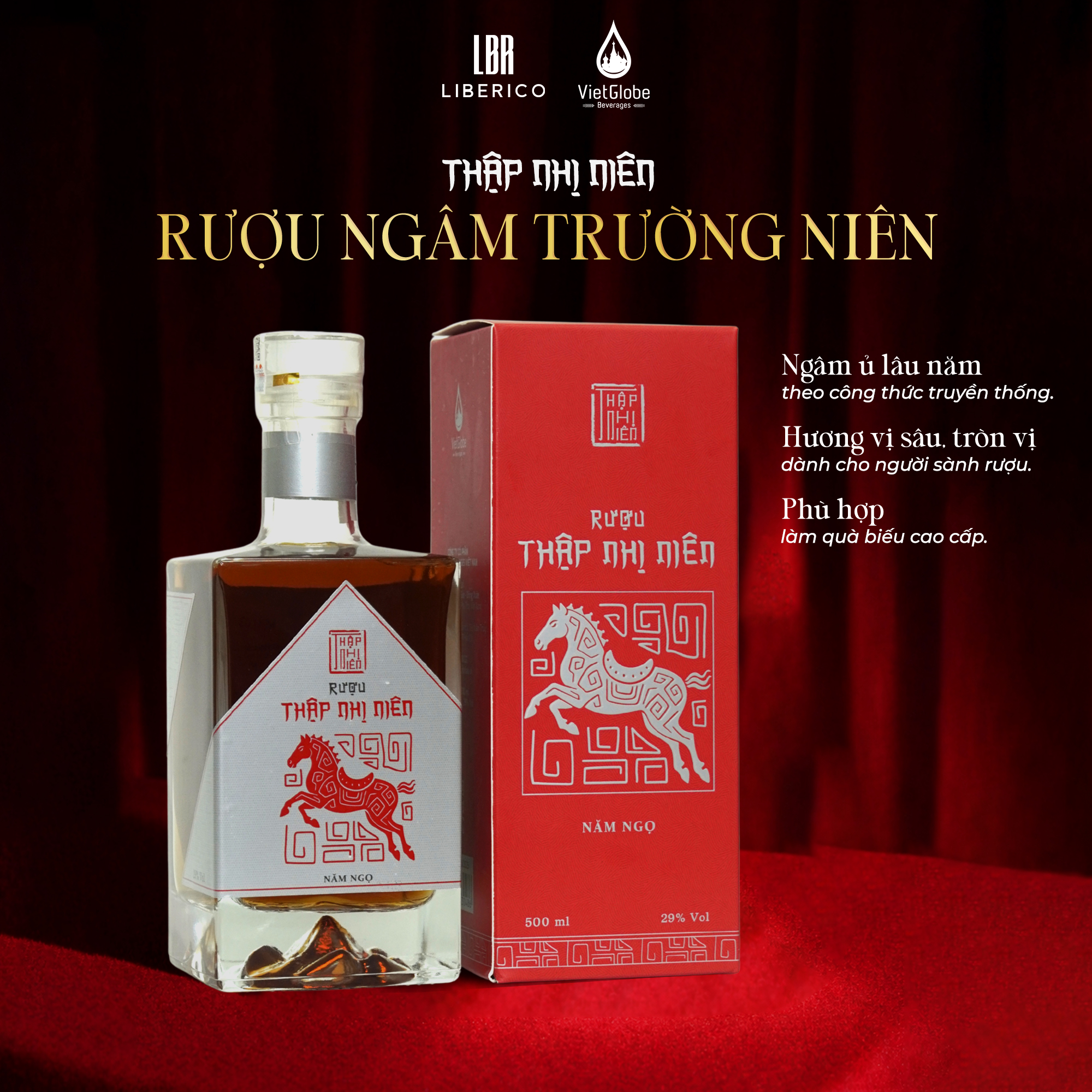 Rượu Thập Nhị Niên phiên bản năm Ngọ 29% Vol - 500ml_thumbnail_1
