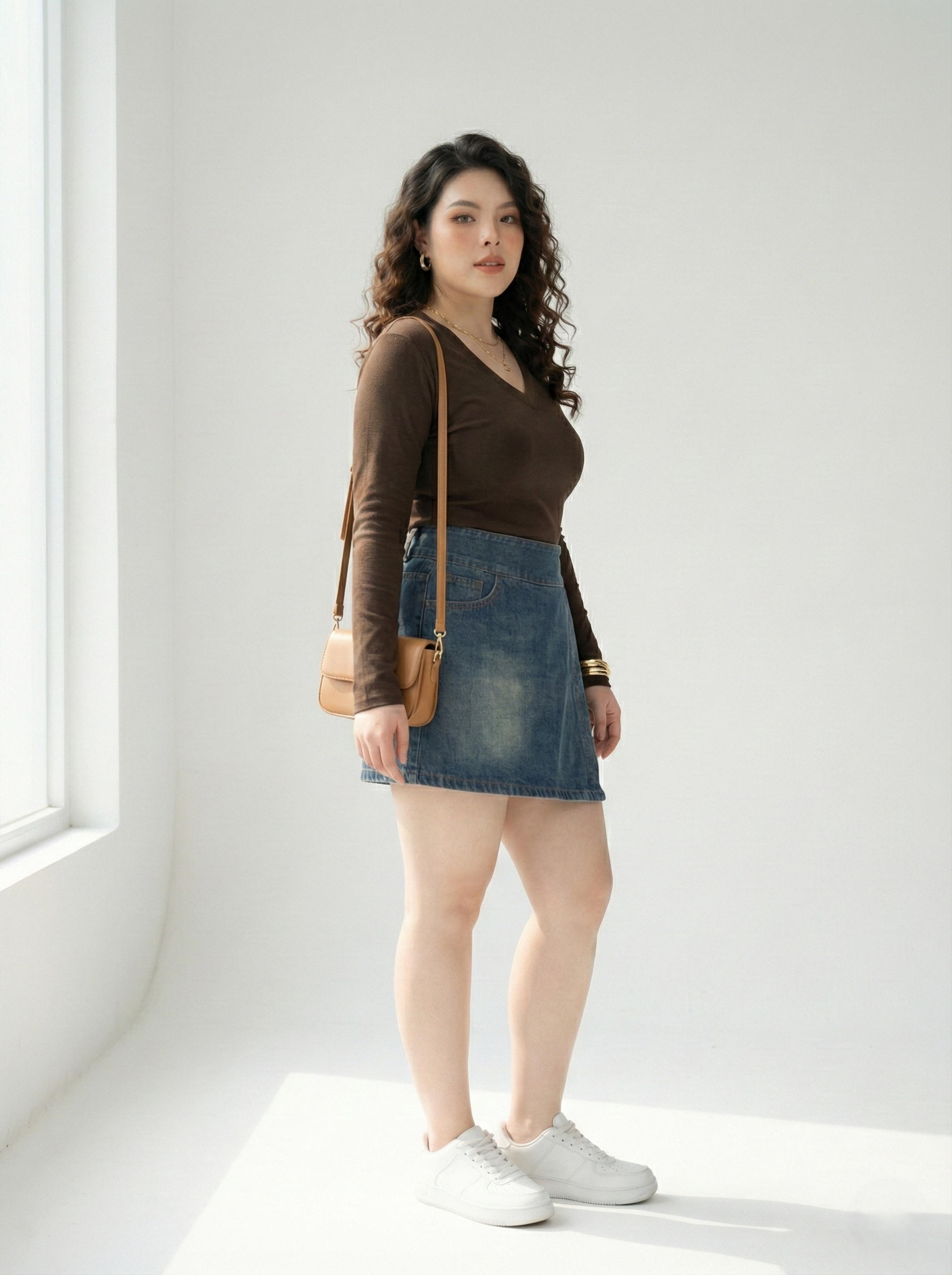 BGSIZE NỮ- Quần váy jean kiểu T-QVJ2112_thumbnail_2