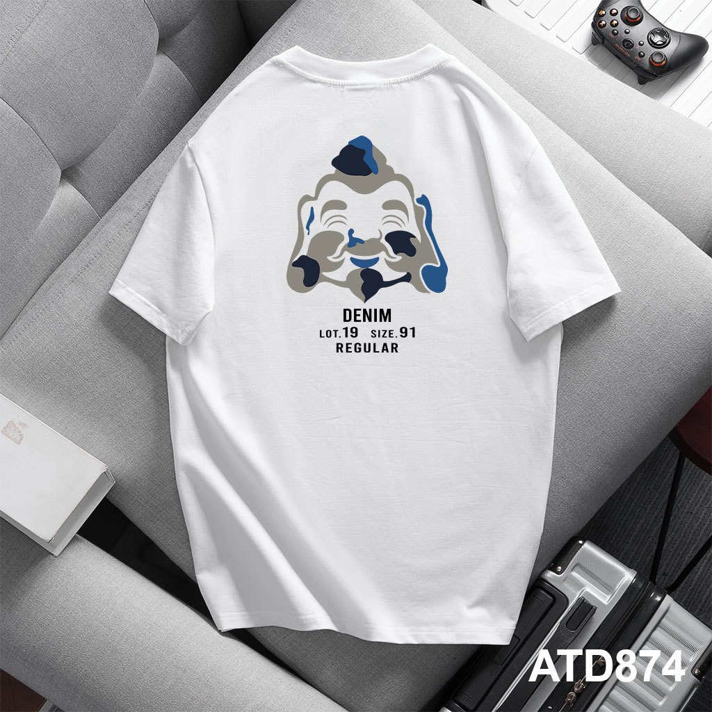 Áo thun Evisu nam chất form rộng local brand ATD874 Miucho Iconic tay ngắn vải cotton cổ tròn in mix_thumbnail_2