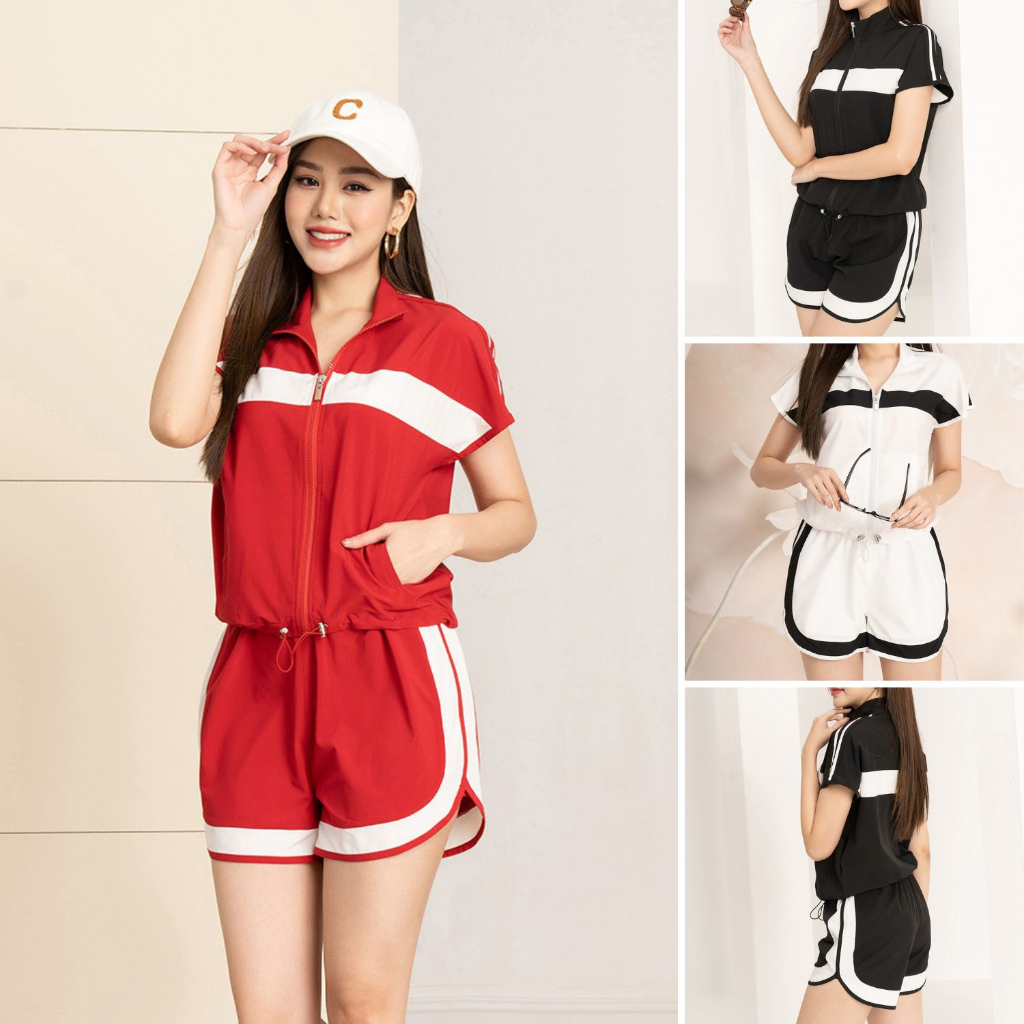 [Form Vừa] Set đồ nữ đi chơi phong cách thể thao - bộ đồ nữ sang chảnh - LOZA LB303229_thumbnail_1