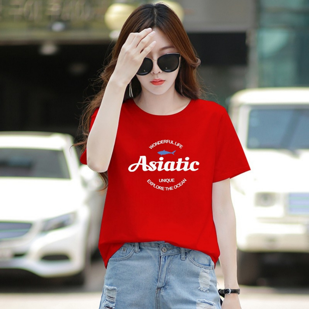 [Form Rộng] Áo thun nữ in hình 'ASIATIC' - LOZA RT8343_thumbnail_3