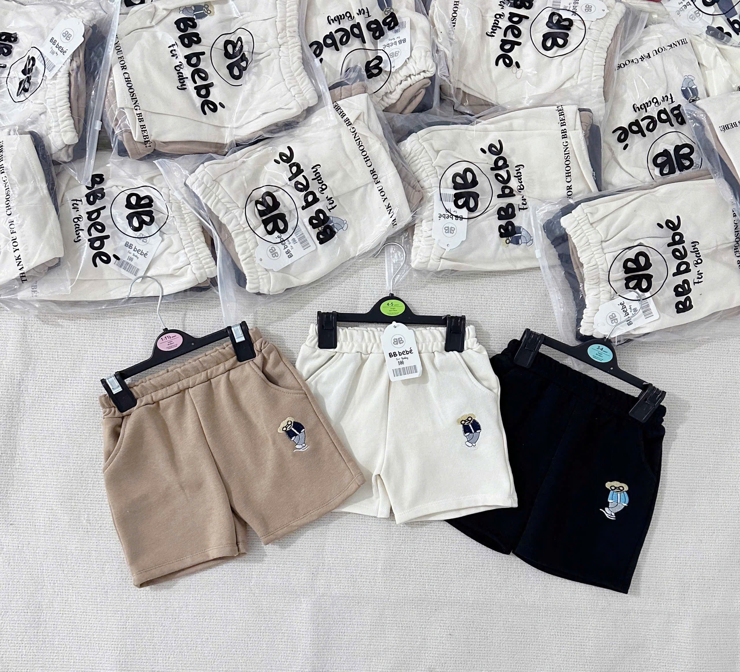 B88 COMBO 3 QUẦN CỘC THÊU GẤU- A107.54