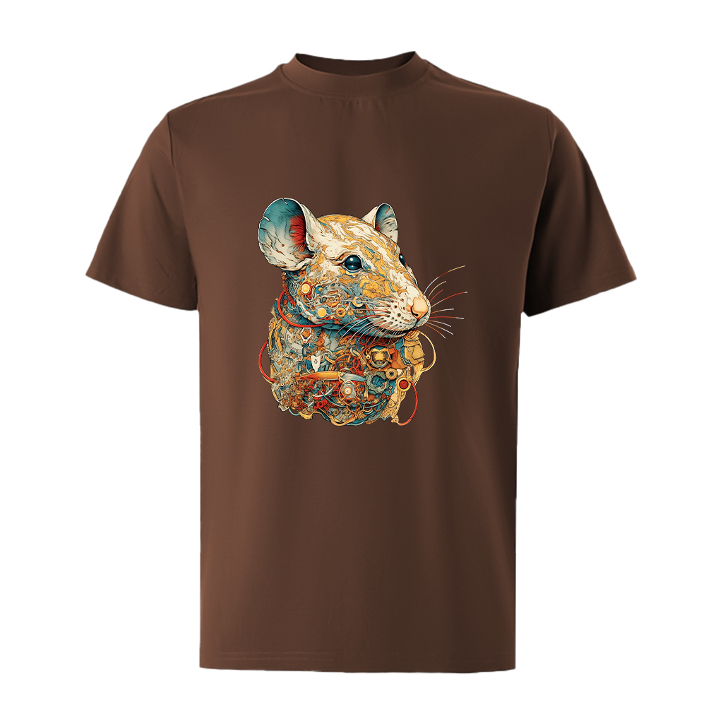 Áo thun nam form rộng 12 con giáp tuổi Tí ATD477 Miucho Iconic cotton cổ tròn in graphic_thumbnail_14