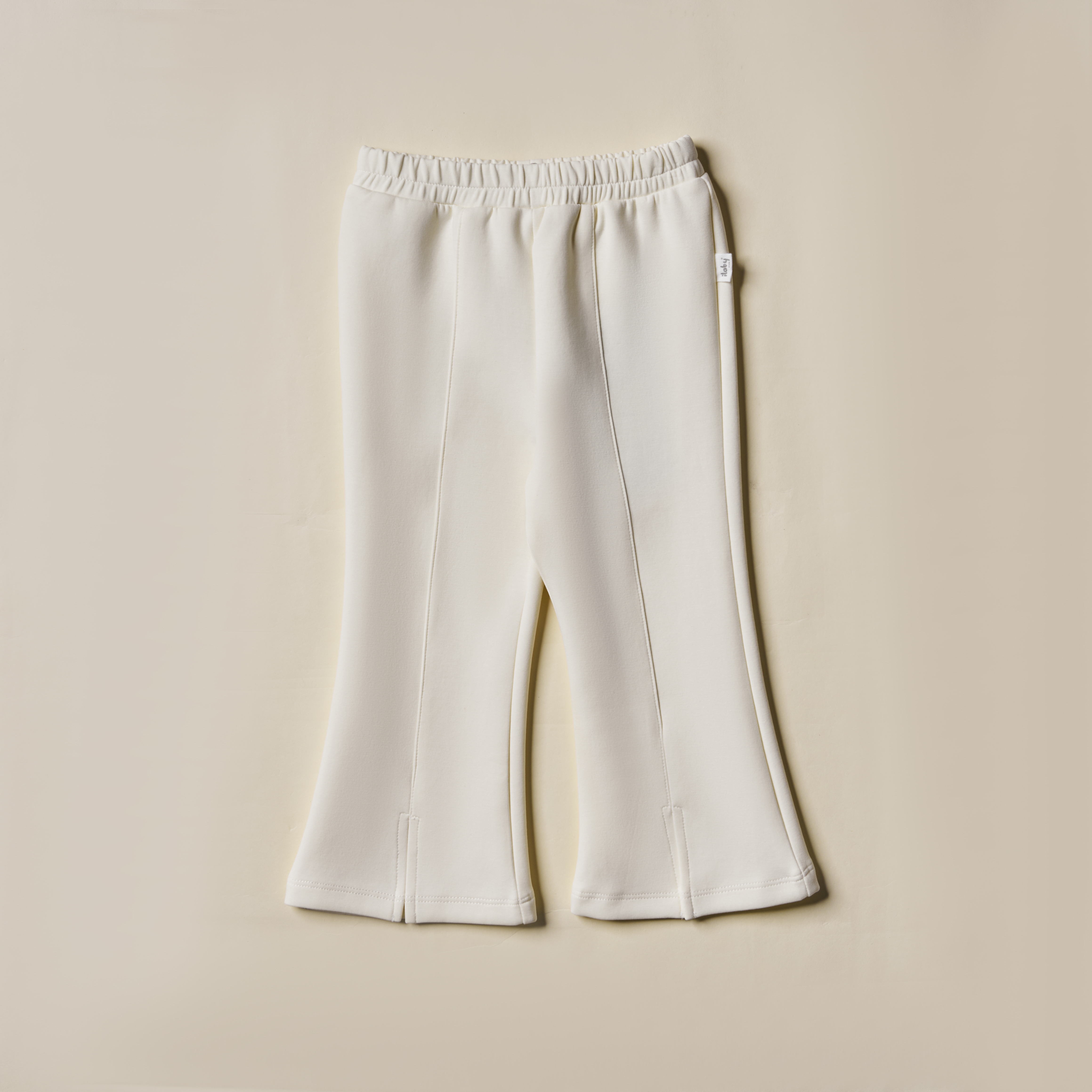 Quần nỉ ống loe xẻ gấu