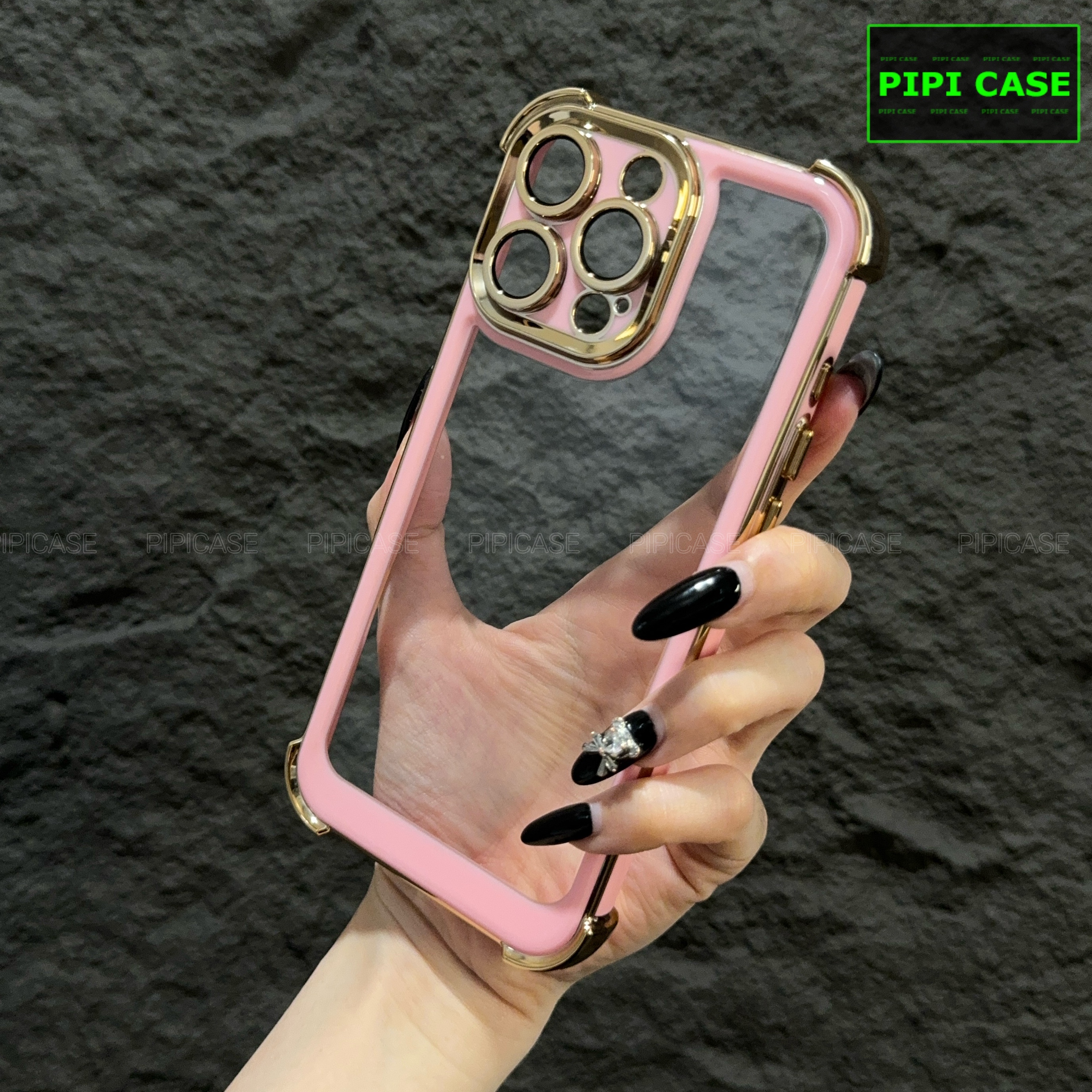 Ốp Lưng iPhone 12 Pro Max - Timo - Hồng