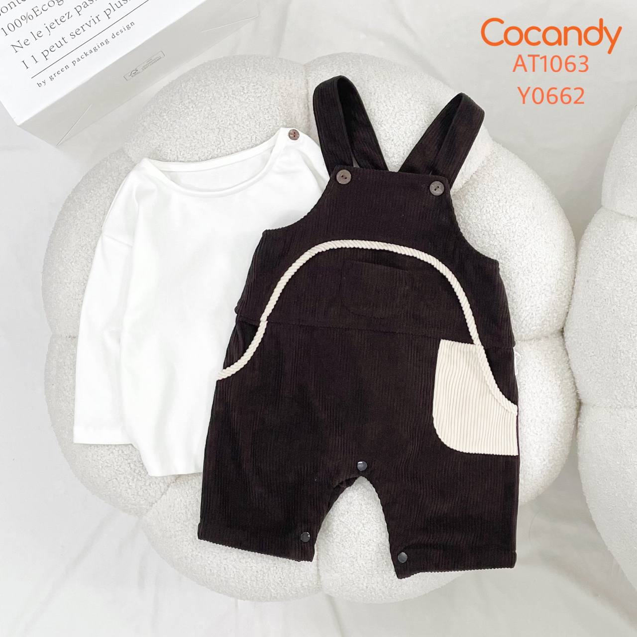 Yếm quần nhung NÂU ĐẬM túi BE_thumbnail_1