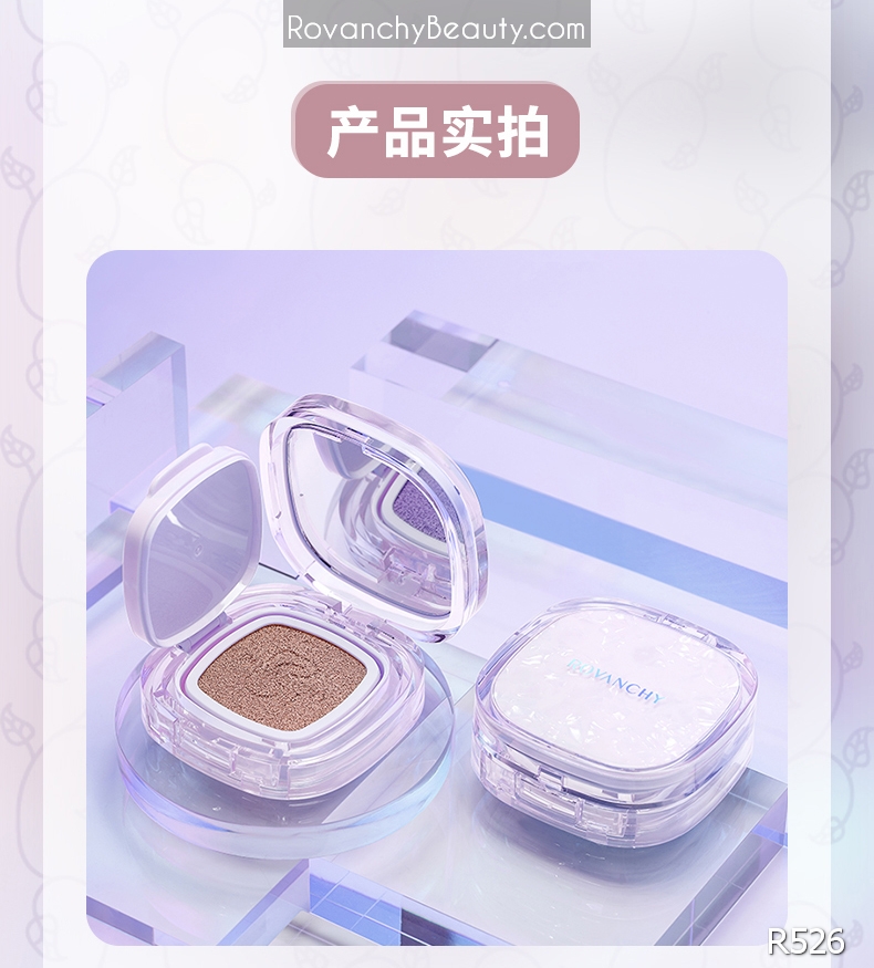 Phấn Nước Dưỡng Ẩm Trong Suốt R526 ROVANCHY - Trang Điểm Tự Nhiên, Che Phủ Hoàn Hảo, Kiểm Soát Dầu Hiệu Quả_thumbnail_13