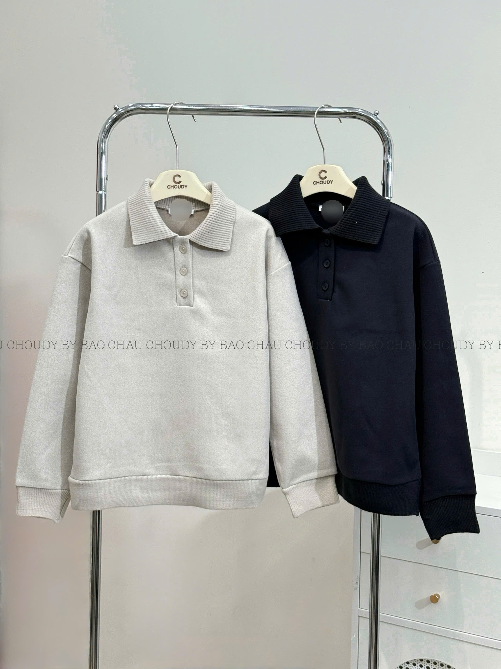 A763 ÁO NAM  2 MÀU