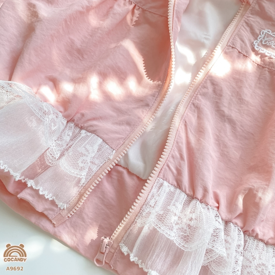 Áo khoác HỒNG viền ren bèo_thumbnail_5