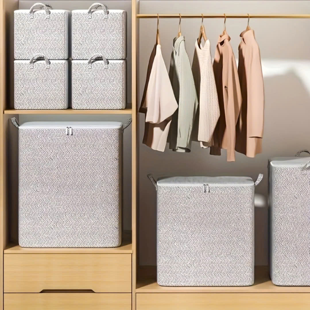 SET 2 GIỎ ĐỰNG QUẦN ÁO VẢI 35x25x20cm_thumbnail_5