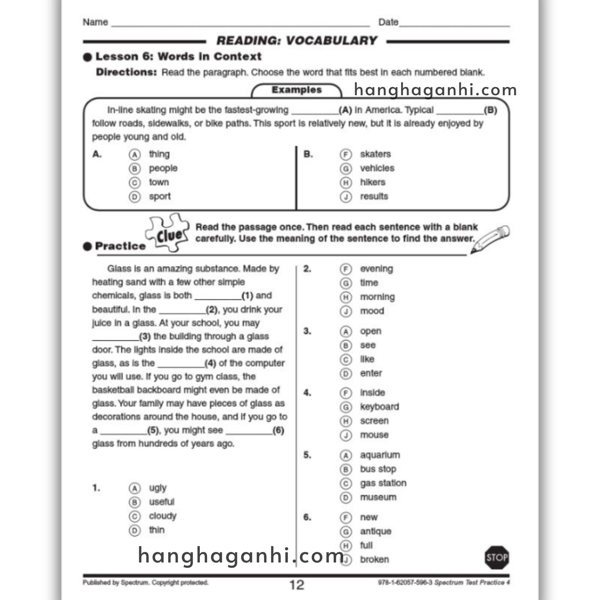 Sách Spectrum Test Practice Workbook Grade 4_thumbnail_6