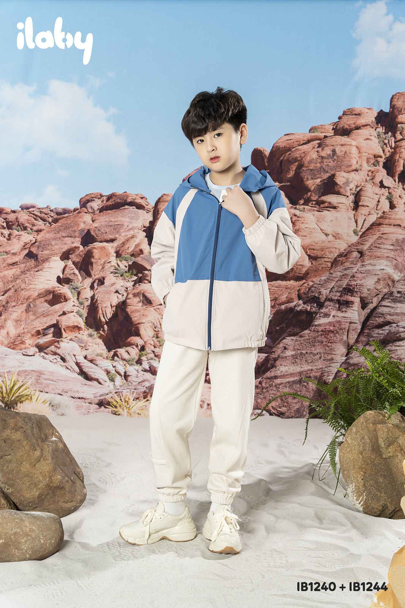 Áo gió phối màu thêu Ilaby_thumbnail_0