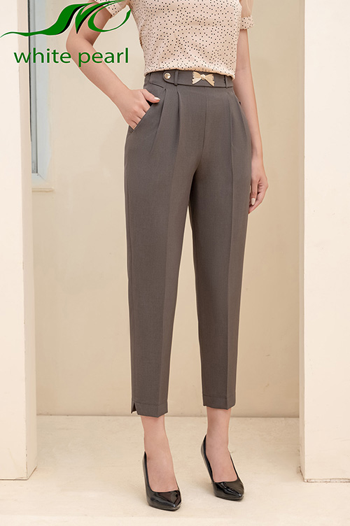 Quần baggy đai cánh bướm thời trang công sở cao cấp White Pearl_thumbnail_2