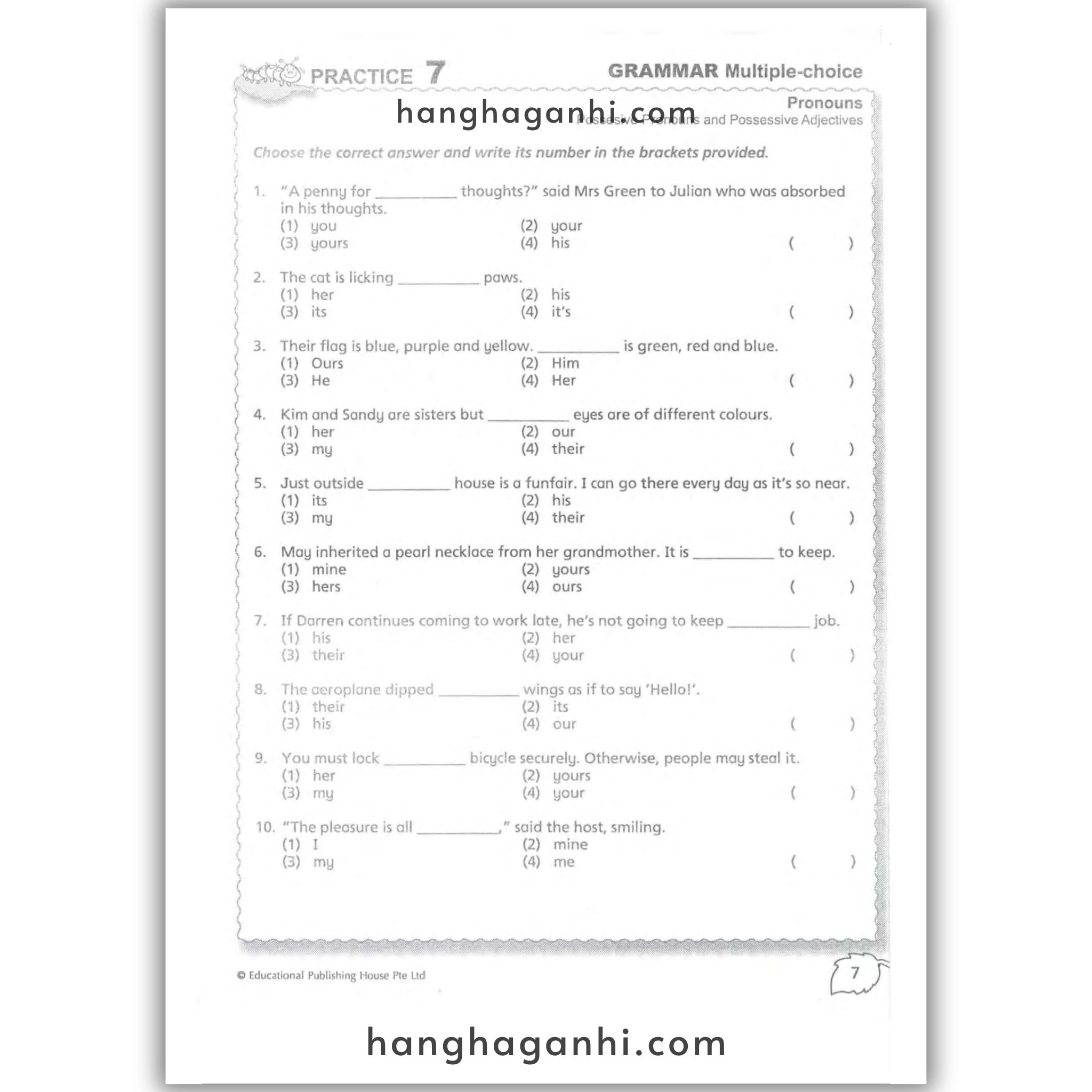 Complete Practice Book for Grammar, Vocabulary & Comprehension Primary 6_thumbnail_8